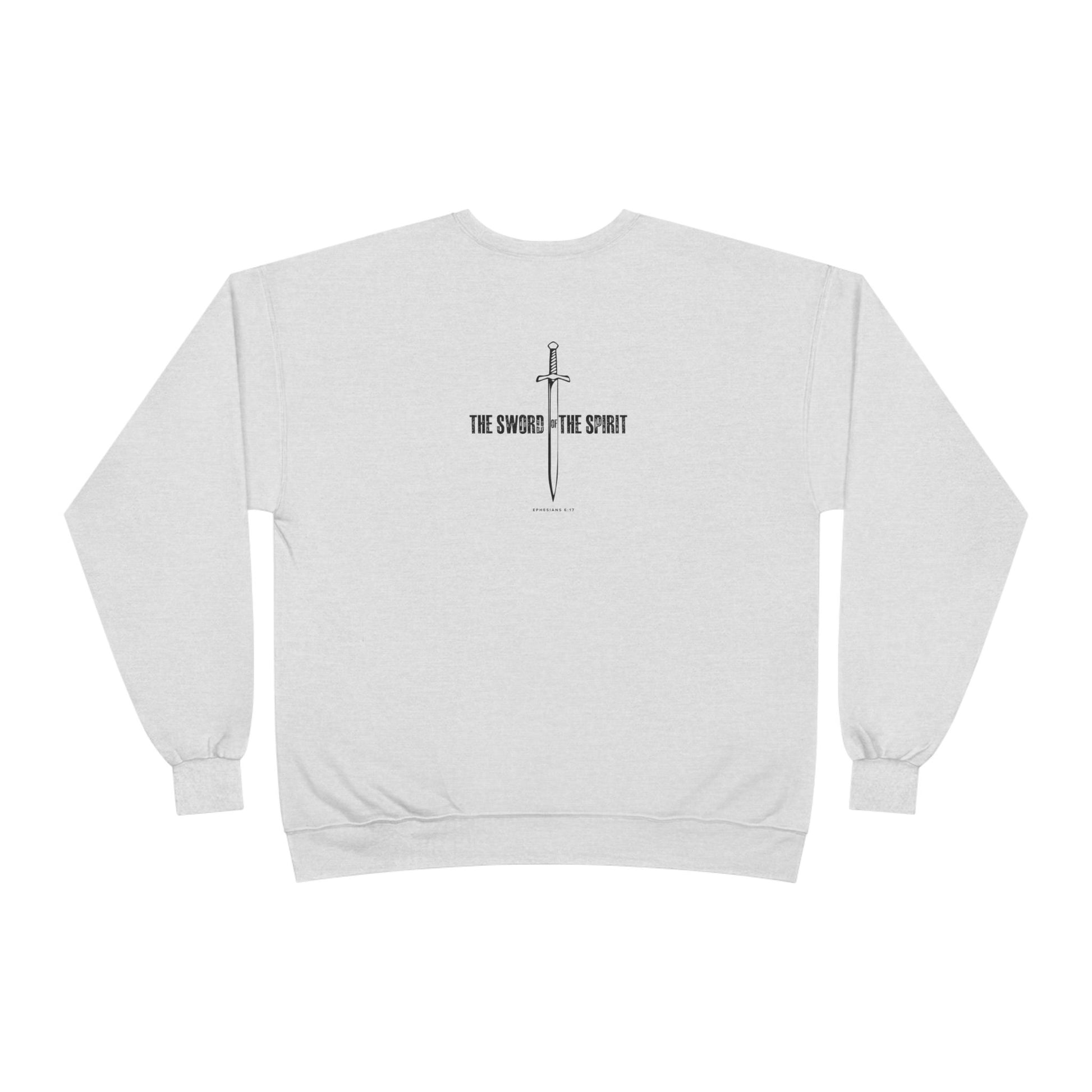 Christian Sweatshirt For Men Women Christian Mom Dad Apparel Christian Shirt Bible Verse Ephesians Crewneck Sweatshirt, Apparel