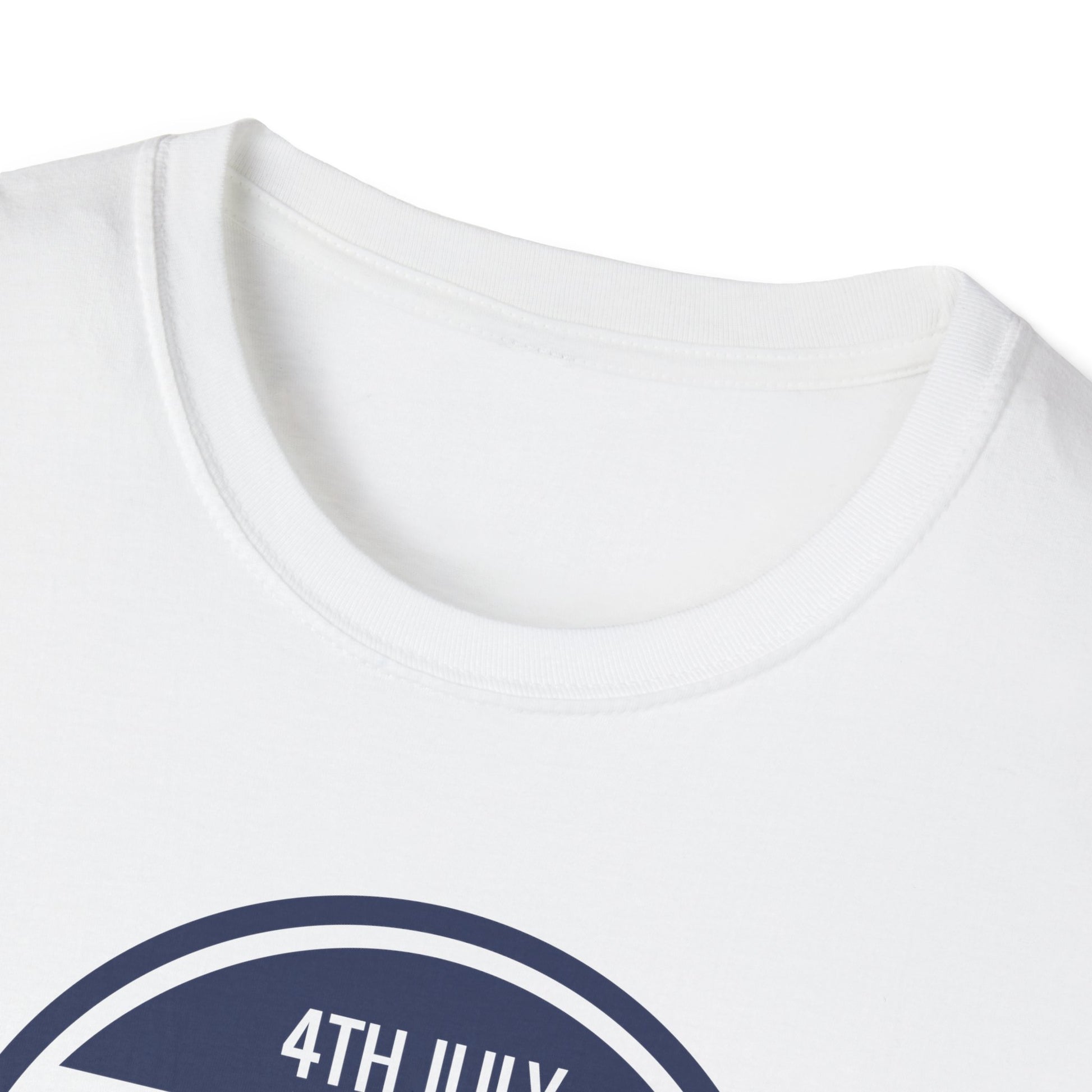 Fourth of July Independence Day Unisex Softstyle T-Shirt 4th of July Tee Picnic Shirt