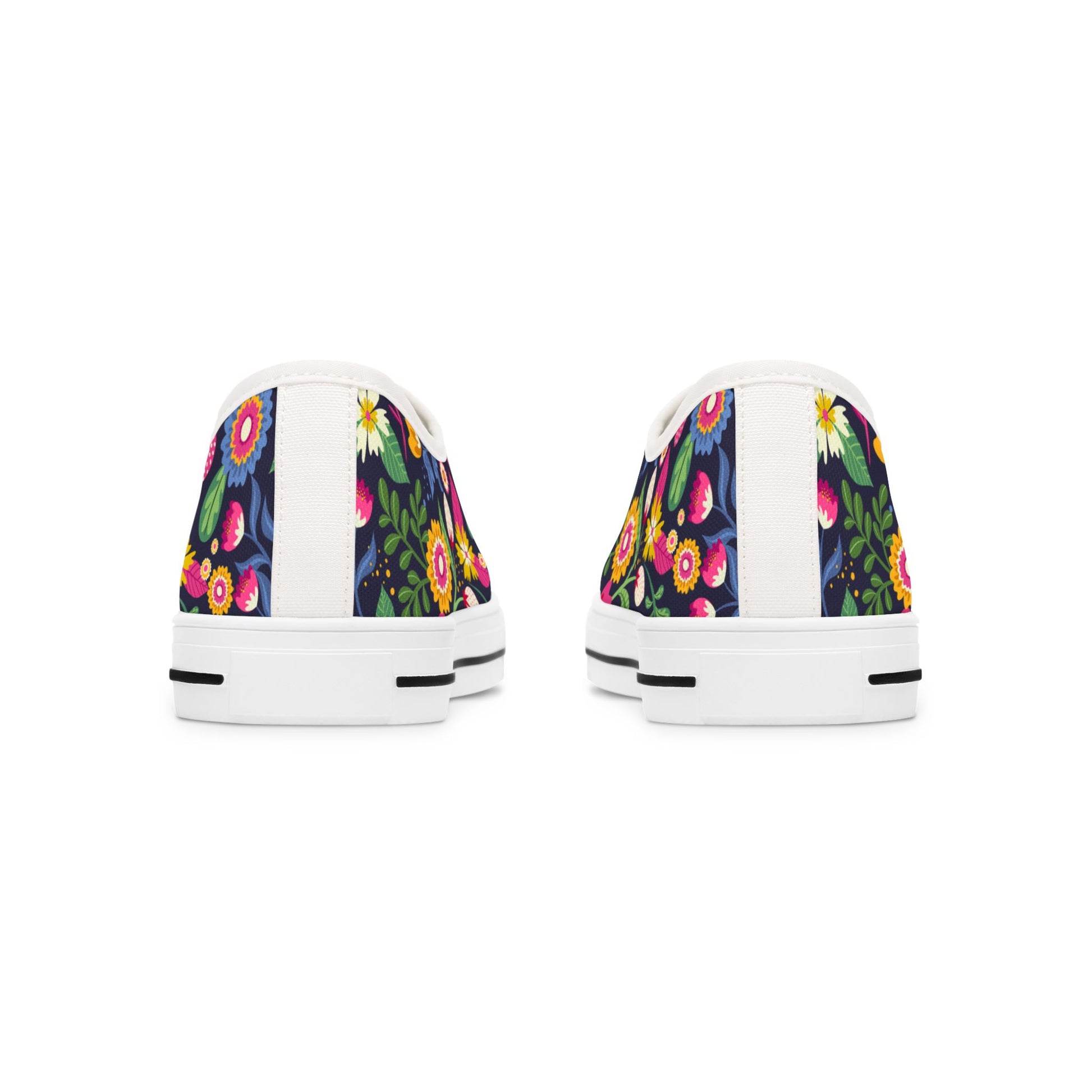 Women's Designer Floral Low Top Sneakers Womens Converse Sneakers Sneakers For Women Low Top Sneakers Canvas Lace Up Girls Ladies Flat