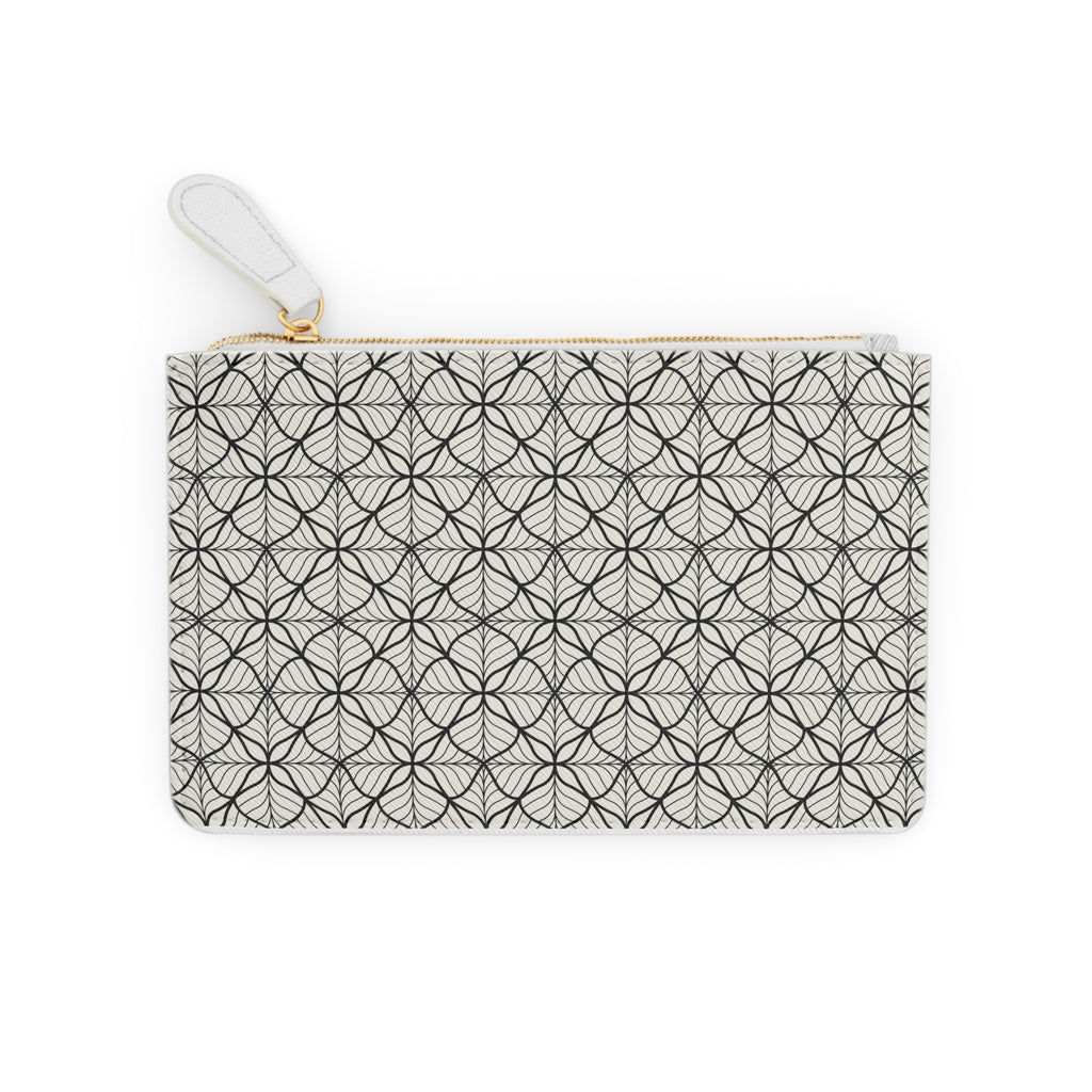 Elegant Mini Clutch Bag, Chic Makeup Pouch, Stylish Evening Purse, Travel Essential, Floral Print Accessory
