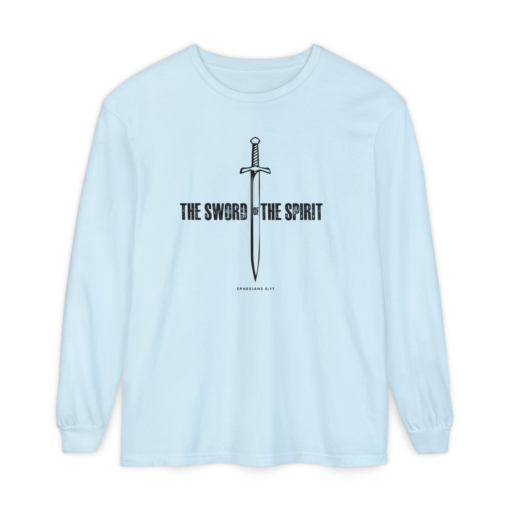 Christian Long Sleeve TShirt For Christian Mom Dad  For Christian Men Christian Shirt, Bible Verse T-Shirt, Religious Outfit, Retro Faith T Shirt, Christian Cross Graphic Tees, Jesus Shirt, Religious Gift Shirt Long Sleeve Tee Apparel Bible Verse Ephesian