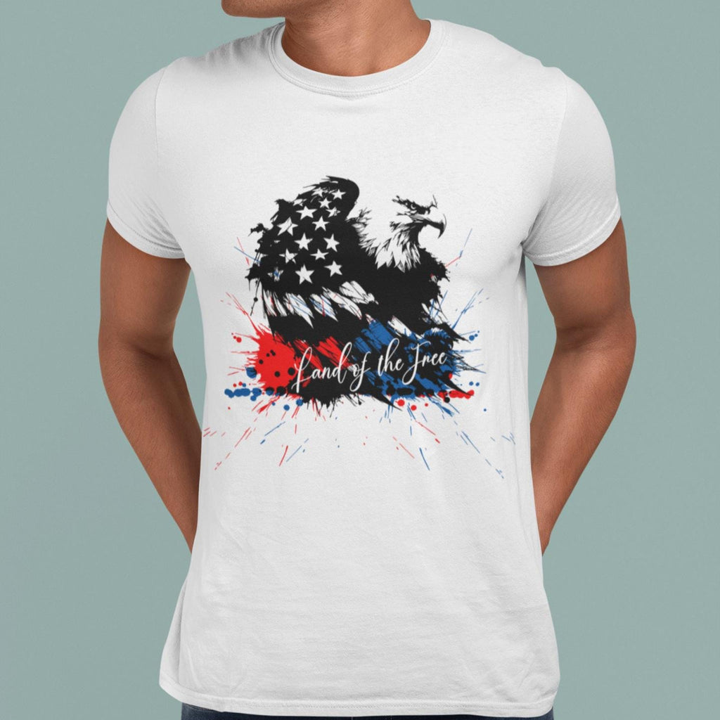 Freedom T-Shirt For Men Women Tee For 4th of July Shirt USA Shirt USA Tee Eagle Tshirt For July 4th Shirt For Independence Day Shirt - A Kingdom Lifestyle