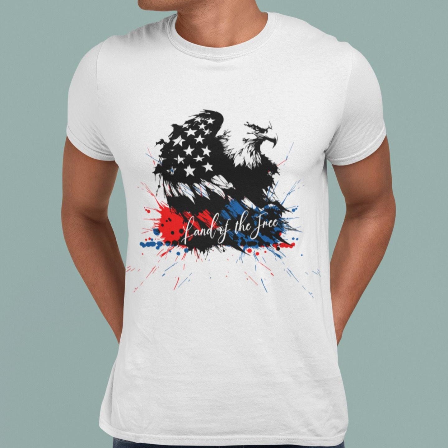 Freedom T-Shirt For Men Women Tee For 4th of July Shirt USA Shirt USA Tee Eagle Tshirt For July 4th Shirt For Independence Day Shirt - A Kingdom Lifestyle