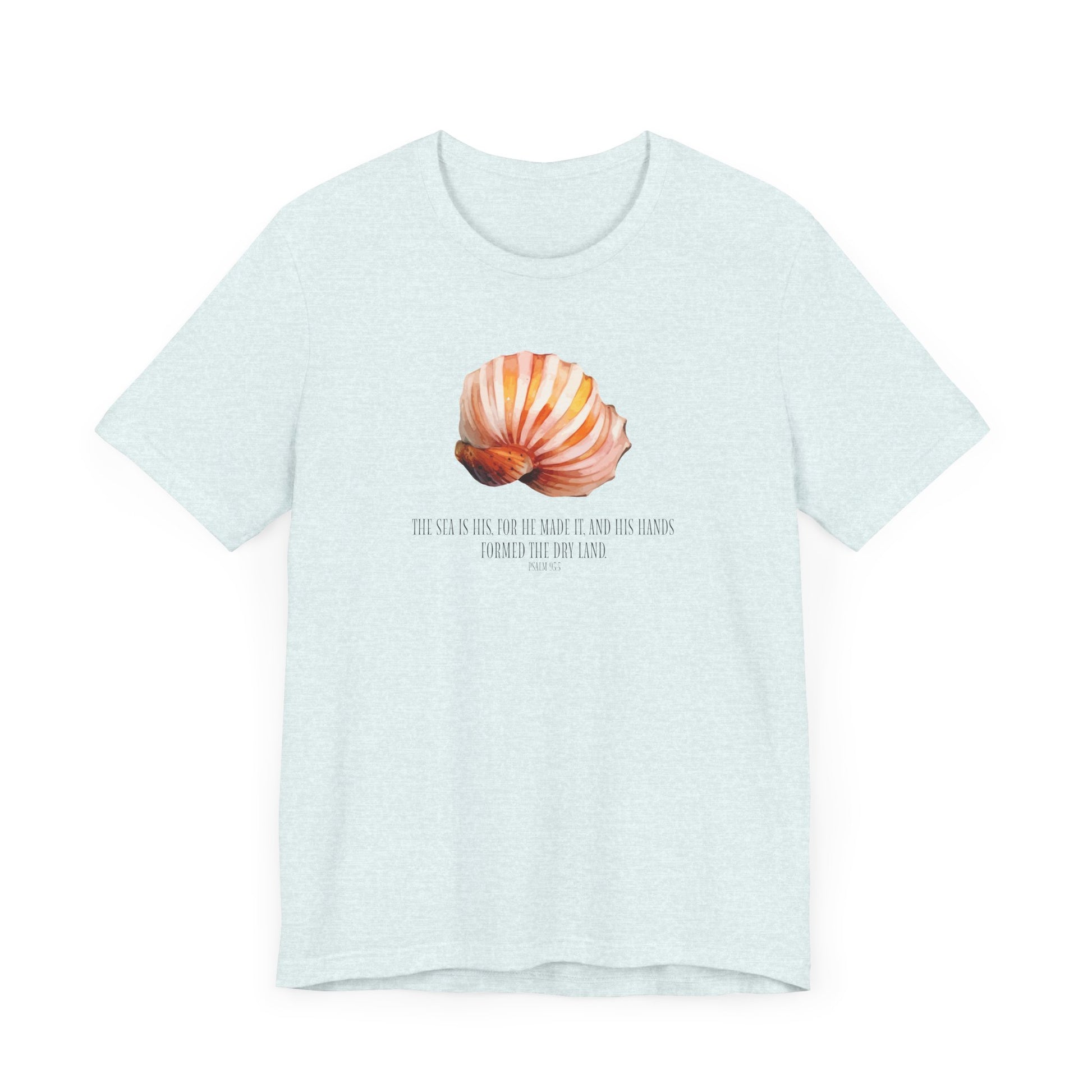 Seashell Inspiration Unisex Jersey Tee - Coastal Vibes, Beach T-Shirt, Nature Lover Gift, Casual Wear, Summer Essentials