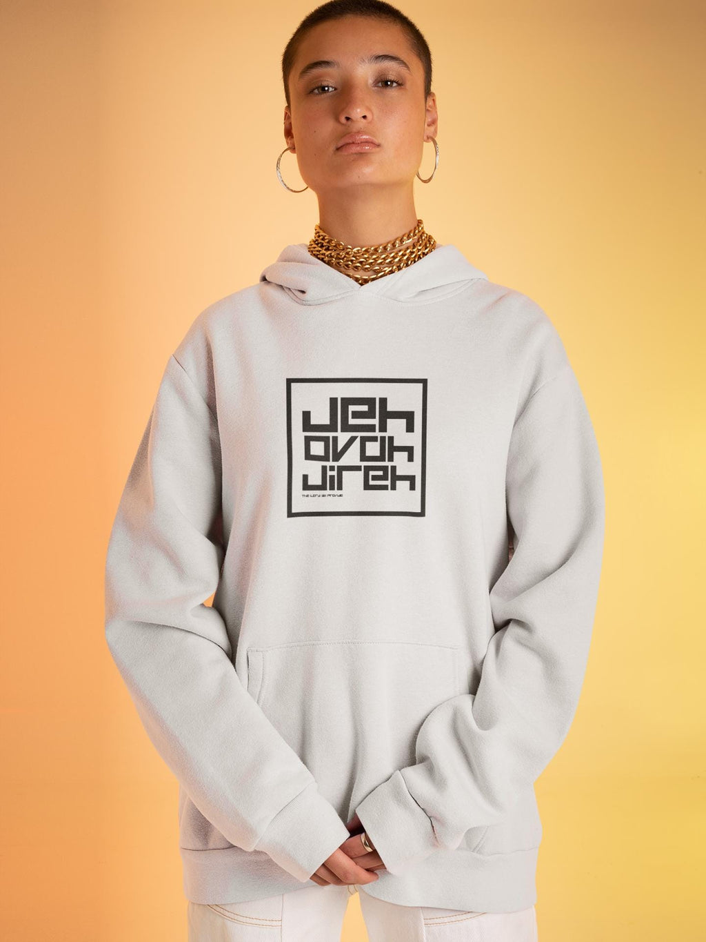 Pullover Hoodie Sweatshirt For Christian Men Women Hooded Sweatshirt Apparel Gift for Christian Clothing Jehovah Jireh Graphic Hoodie
