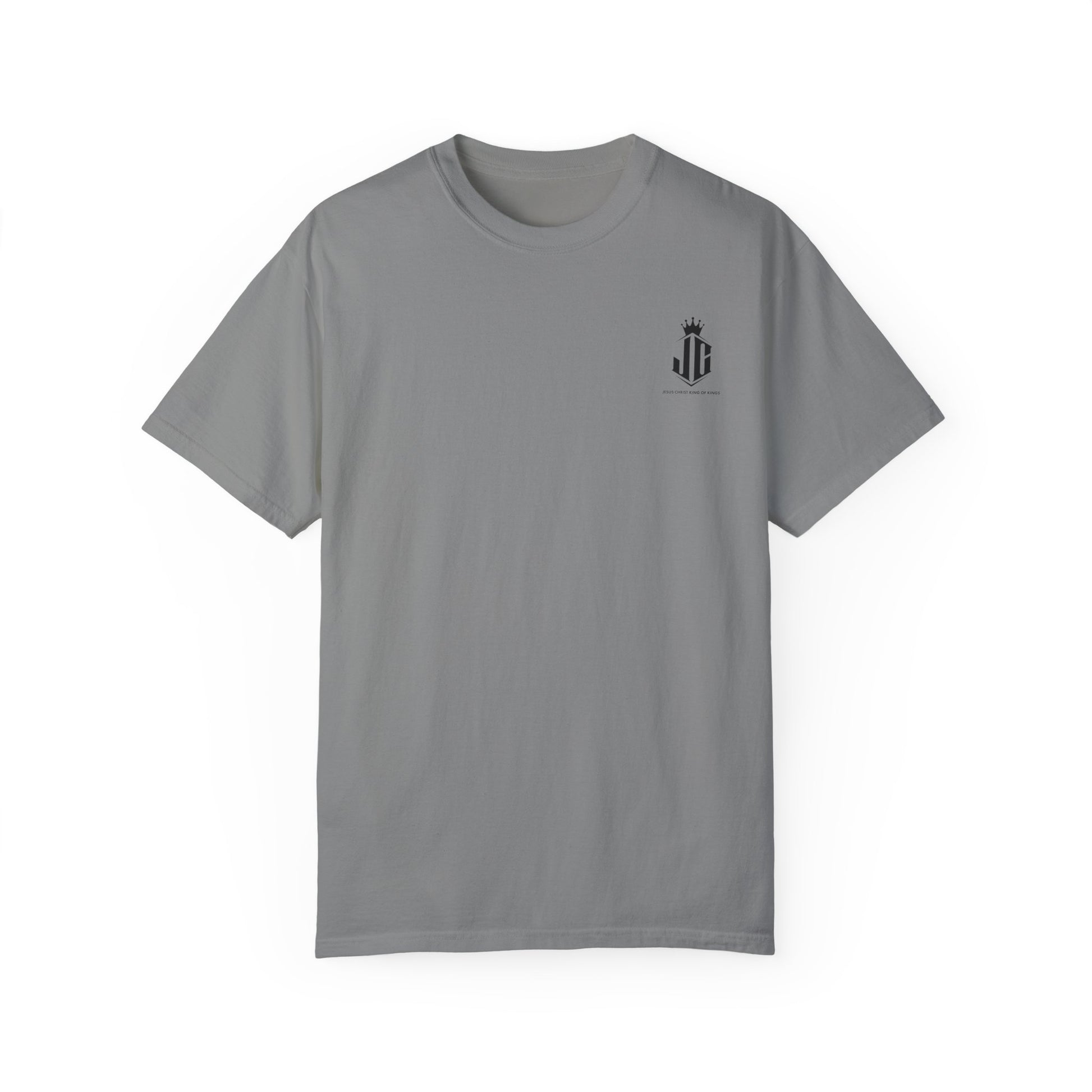 Unisex Garment-Dyed T-Shirt - Jesus Christ King of Kings Design Jesus Christ King of Kings T-Shirt | Faith-Based Unisex Apparel