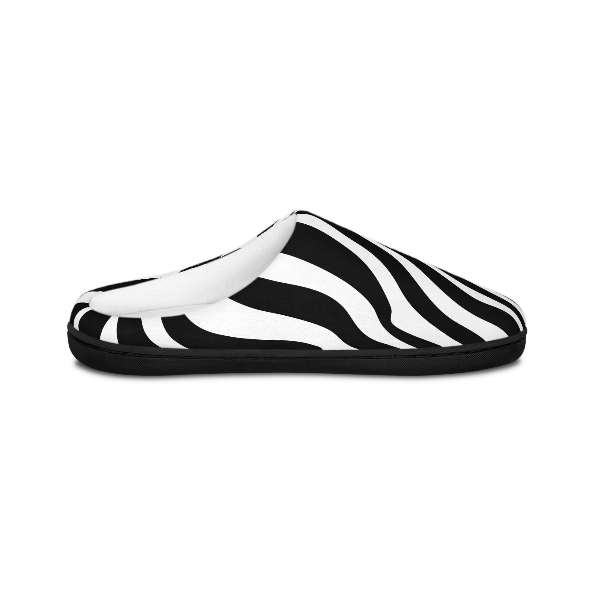 Stylish Zebra Print Women's Indoor Slippers - Cozy & Fashionable Home Footwear Zebra Slippers
