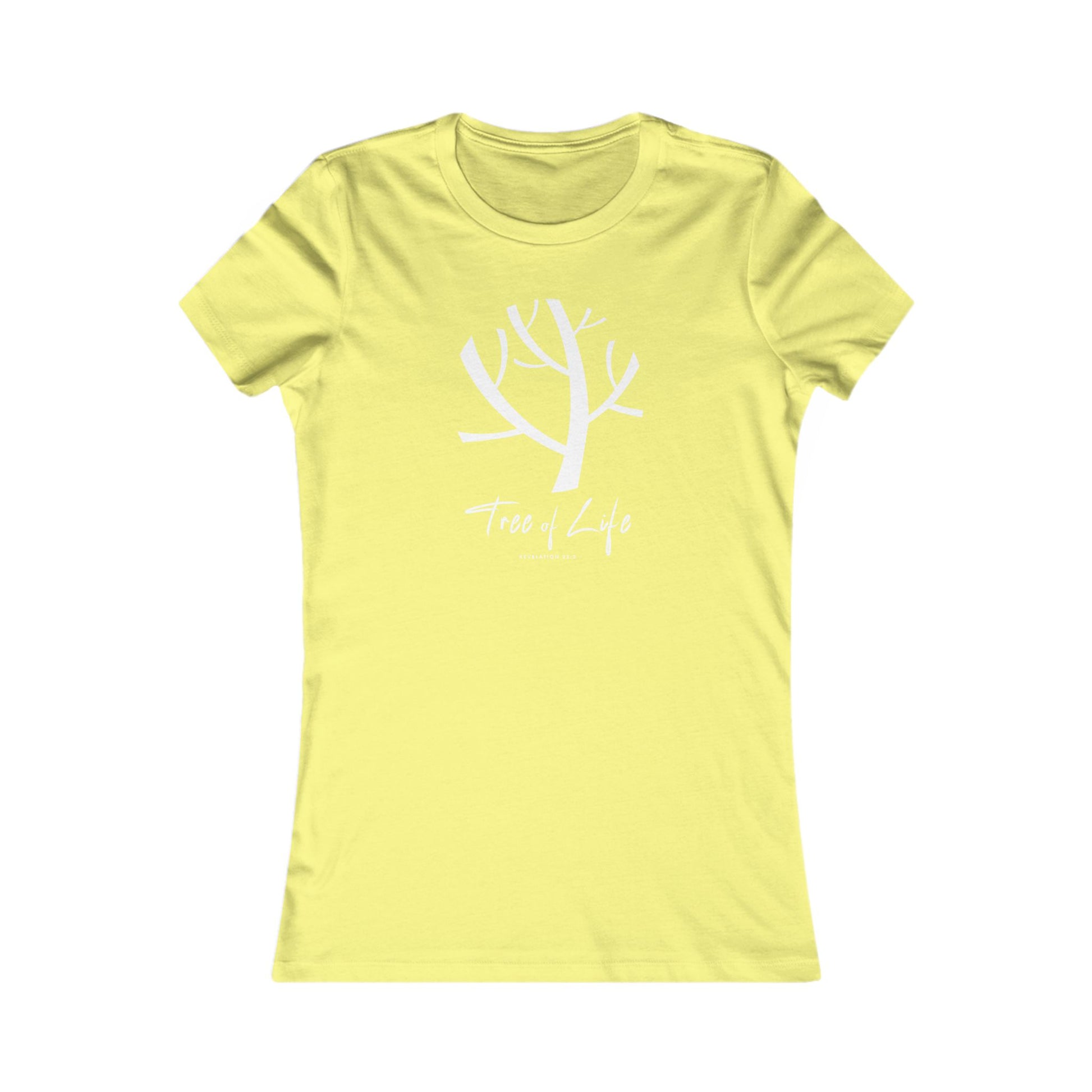 Tree Of Life Bibie Verse Women's Midweight Cotton Tee Christian Women Gift For Her Inspirational t-shirts Spiritual clothing for Women