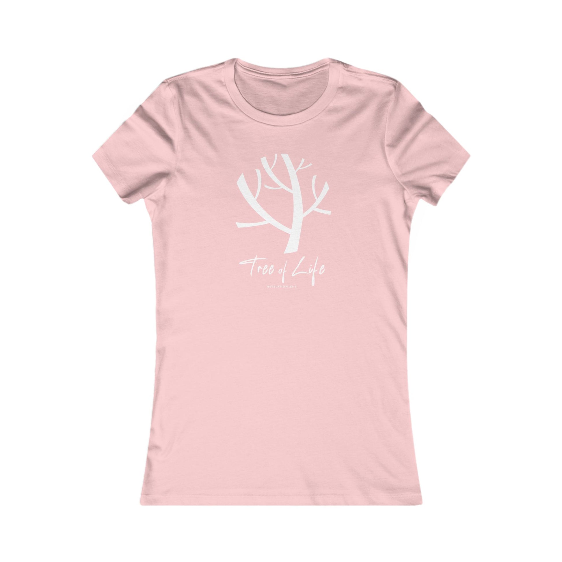 Tree Of Life Bibie Verse Women's Midweight Cotton Tee Christian Women Gift For Her Inspirational t-shirts Spiritual clothing for Women