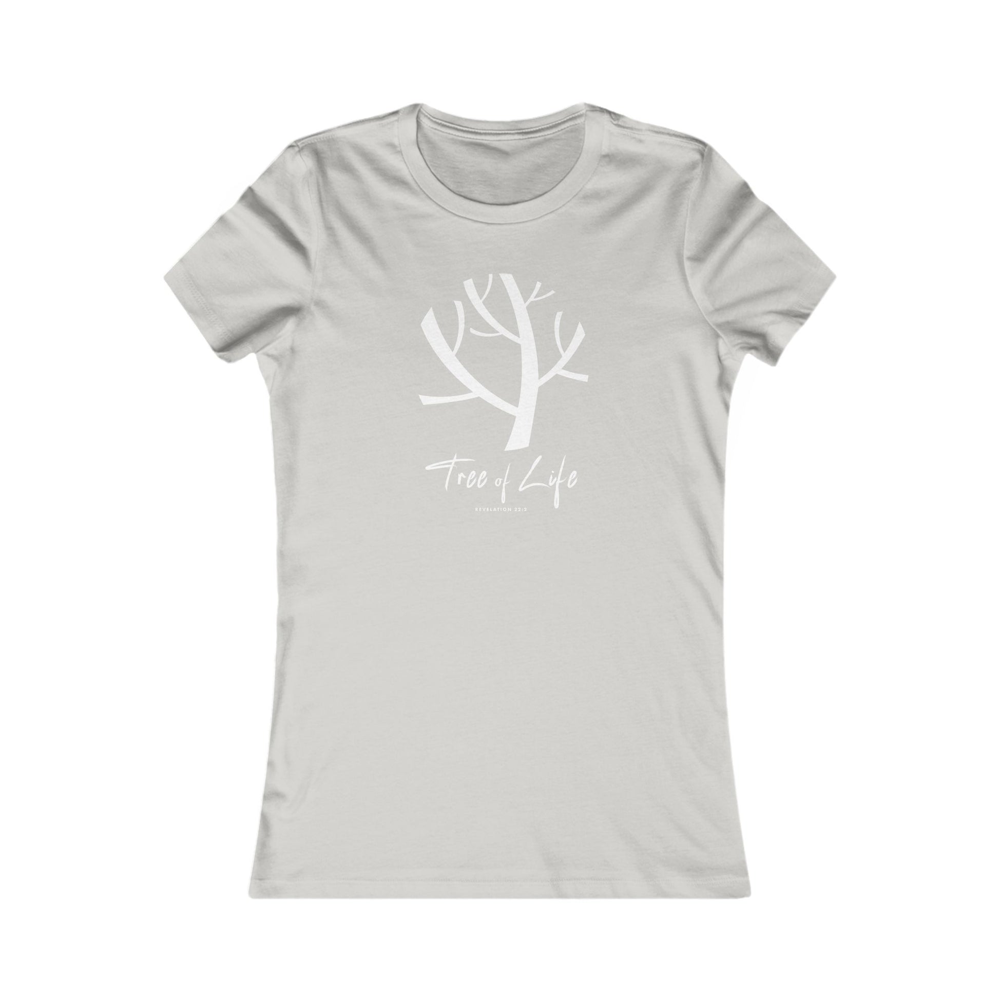 Tree Of Life Bibie Verse Women's Midweight Cotton Tee Christian Women Gift For Her Inspirational t-shirts Spiritual clothing for Women