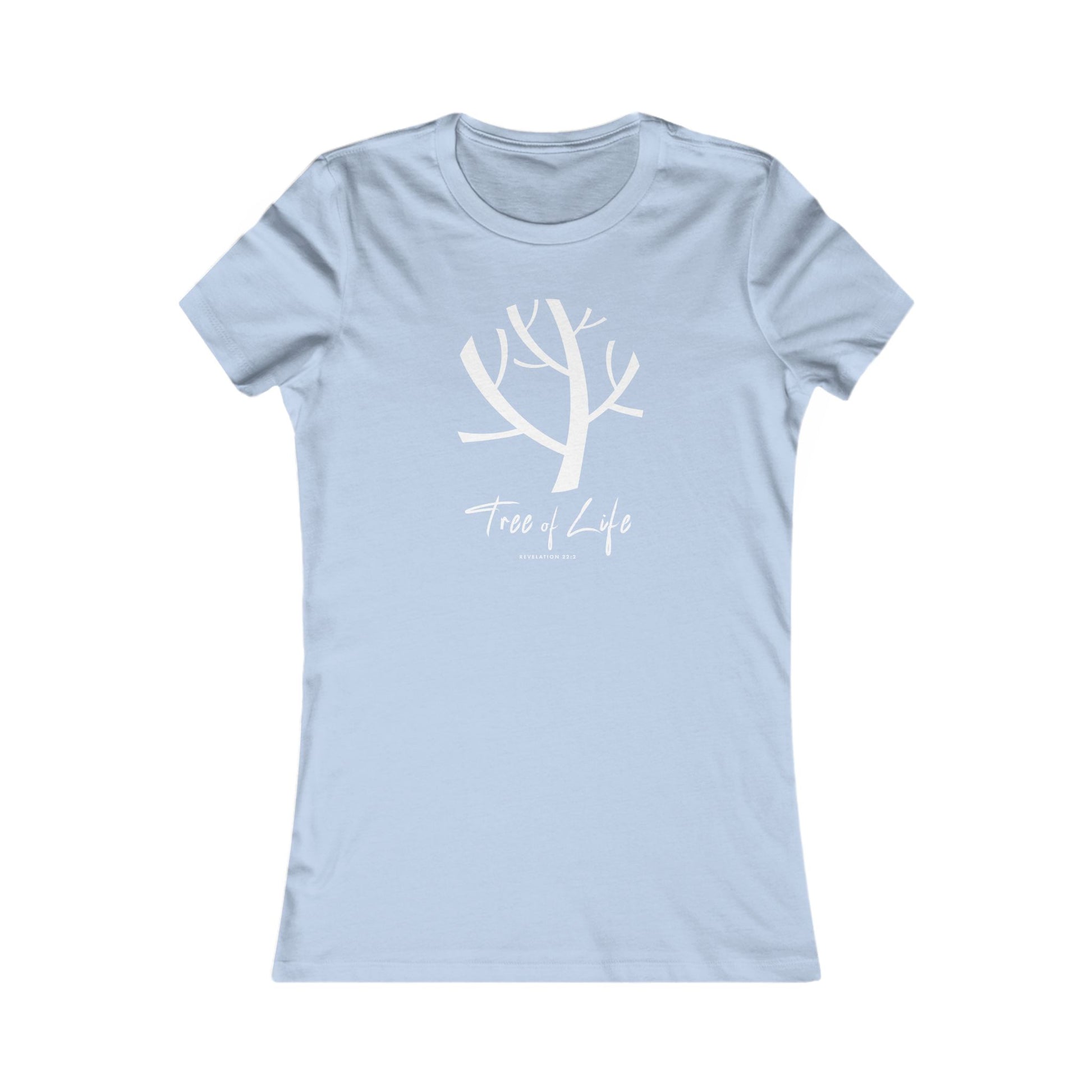 Tree Of Life Bibie Verse Women's Midweight Cotton Tee Christian Women Gift For Her Inspirational t-shirts Spiritual clothing for Women