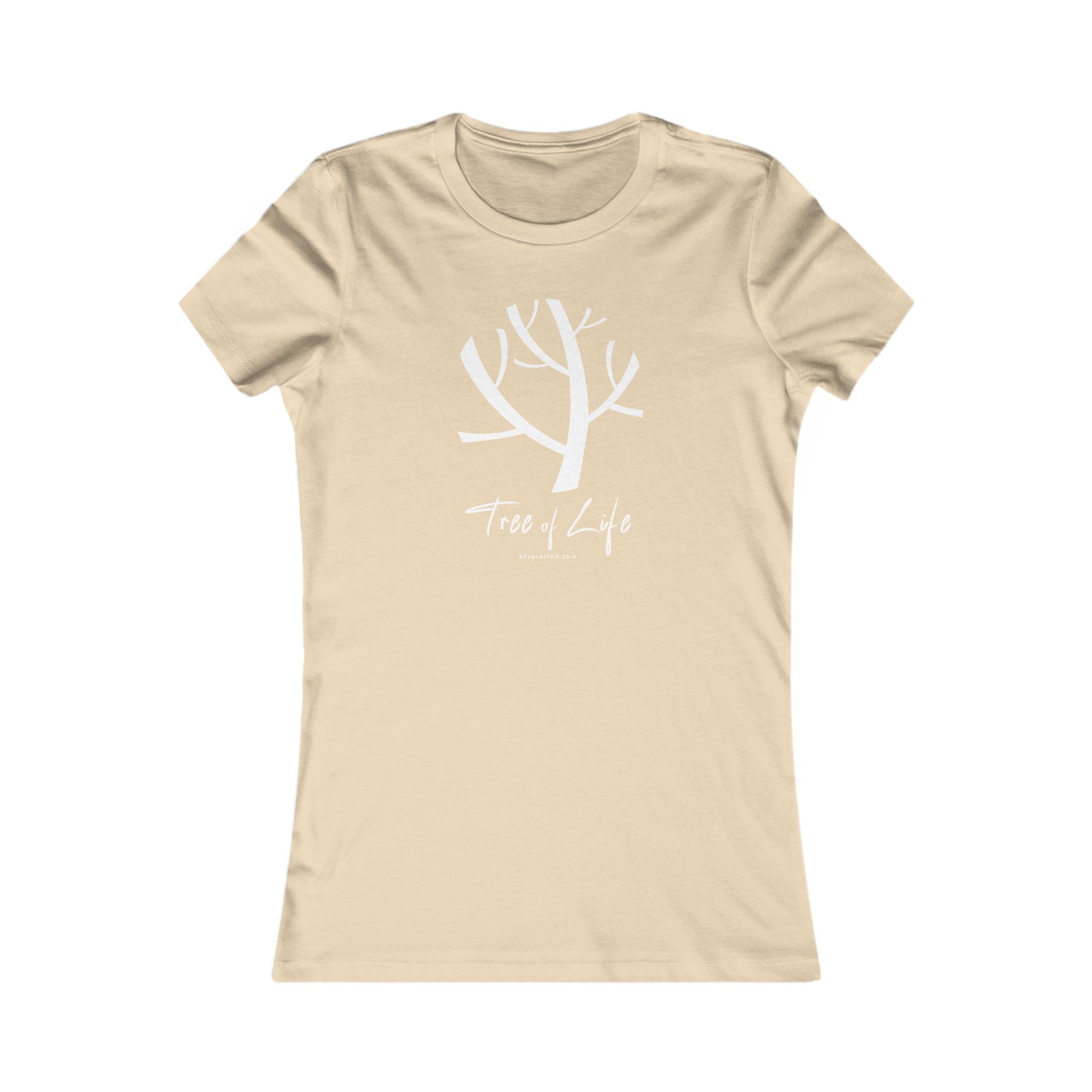 Tree Of Life Bibie Verse Women's Midweight Cotton Tee Christian Women Gift For Her Inspirational t-shirts Spiritual clothing for Women
