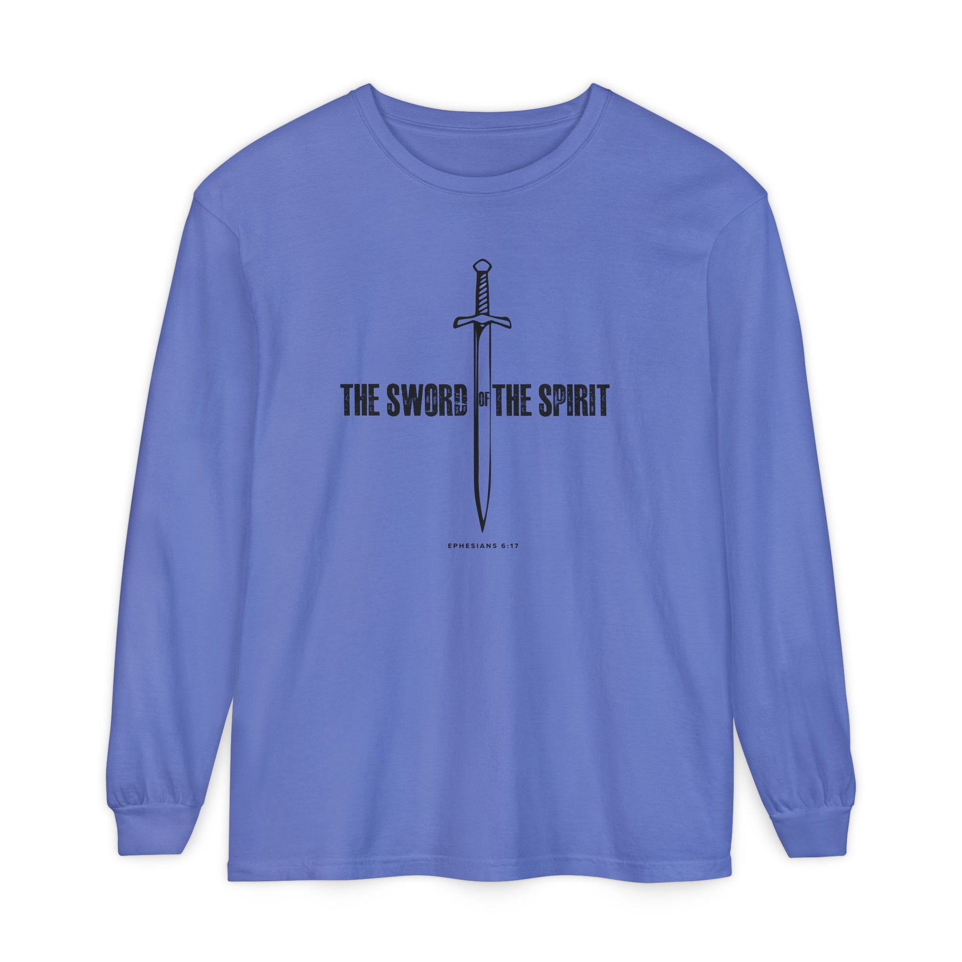 Christian Long Sleeve TShirt For Christian Mom Dad  For Christian Men Christian Shirt, Bible Verse T-Shirt, Religious Outfit, Retro Faith T Shirt, Christian Cross Graphic Tees, Jesus Shirt, Religious Gift Shirt Long Sleeve Tee Apparel Bible Verse Ephesian