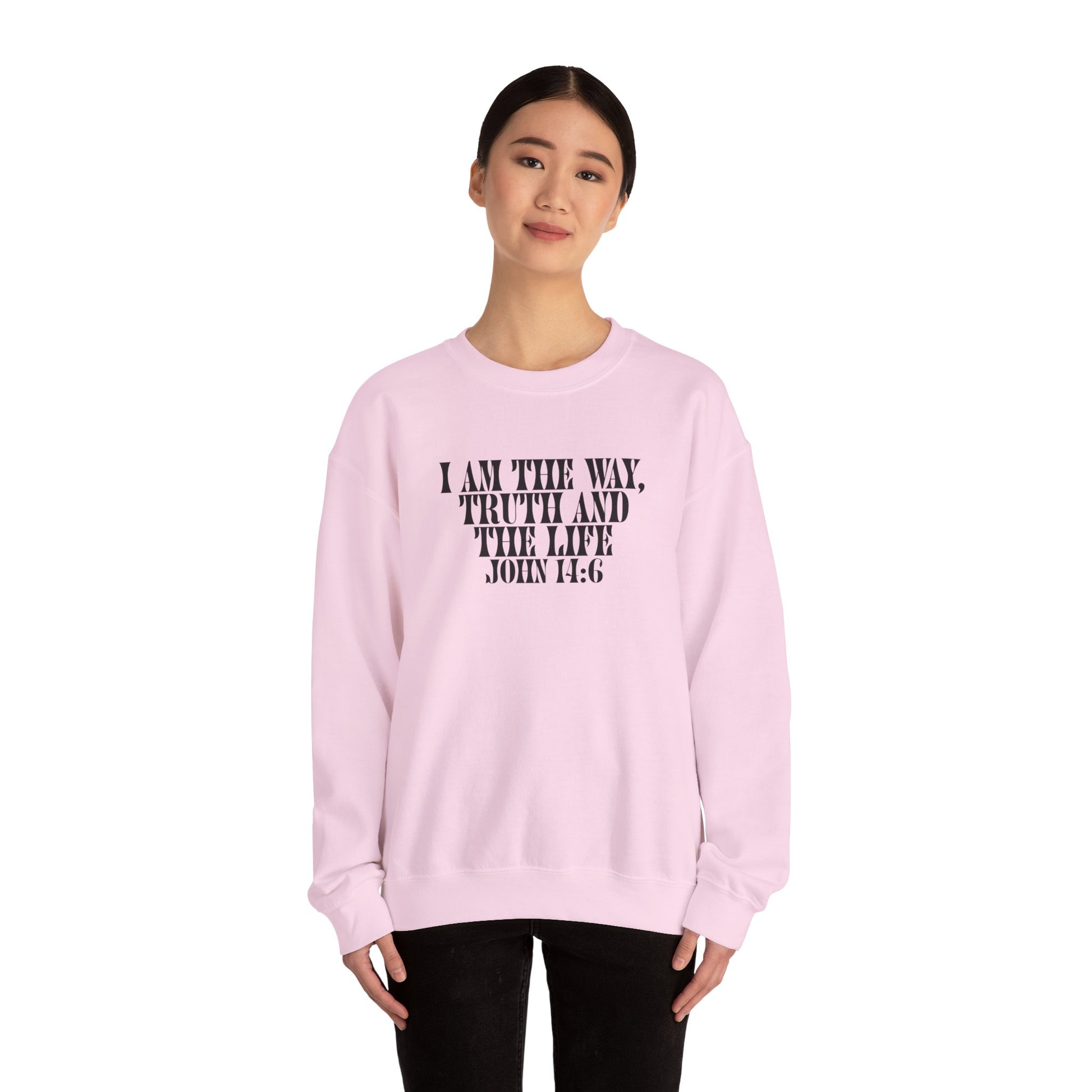 Sweatshirt Crewneck For Christian Men Women Gift Fashion The Way Bible Verse Shirt Clothing Gift For Men women