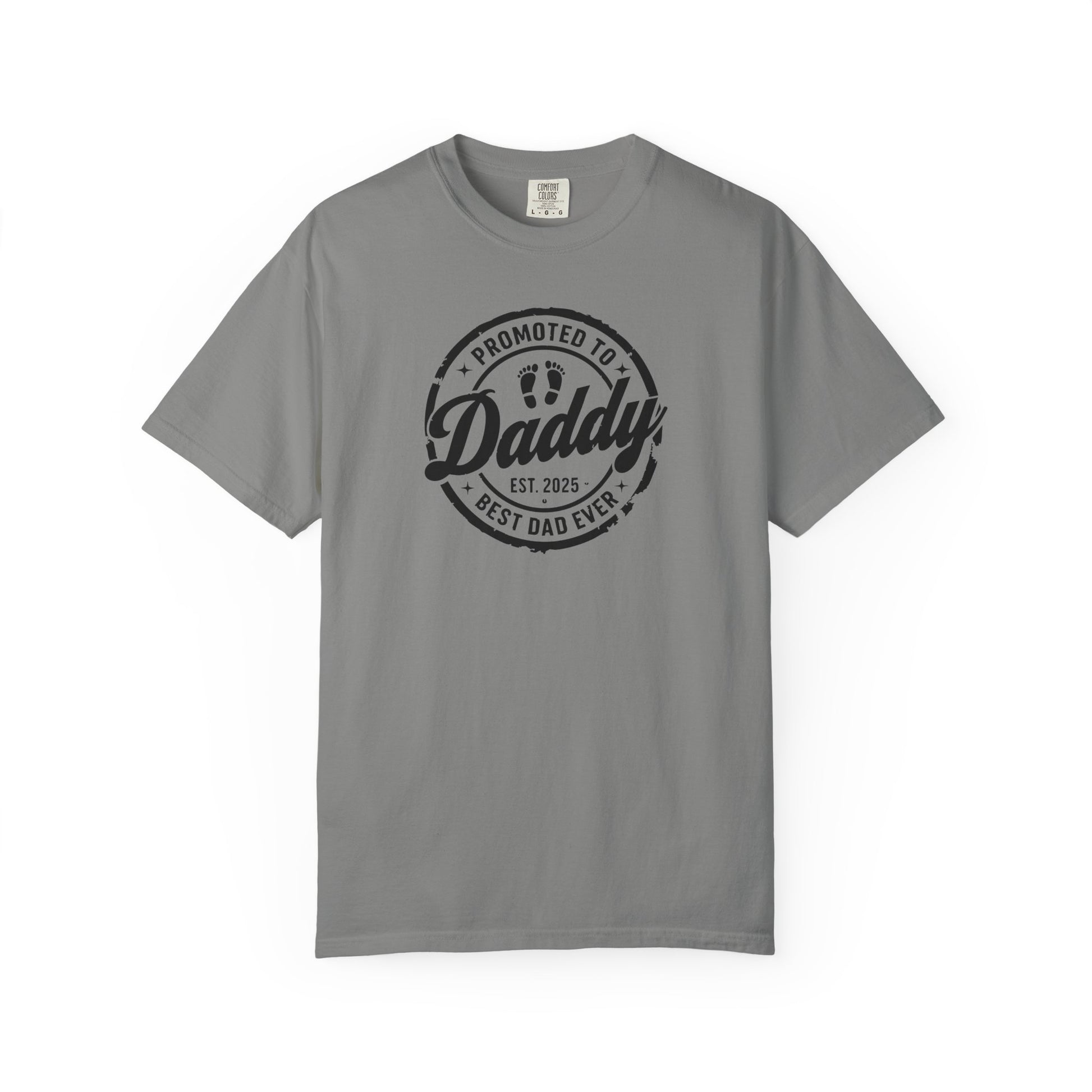Daddy T-shirt, Best Dad Ever Gift, Unisex Tee for Fathers Day, Daddy Shirt, New Dad Apparel, Baby Announcement Shirt