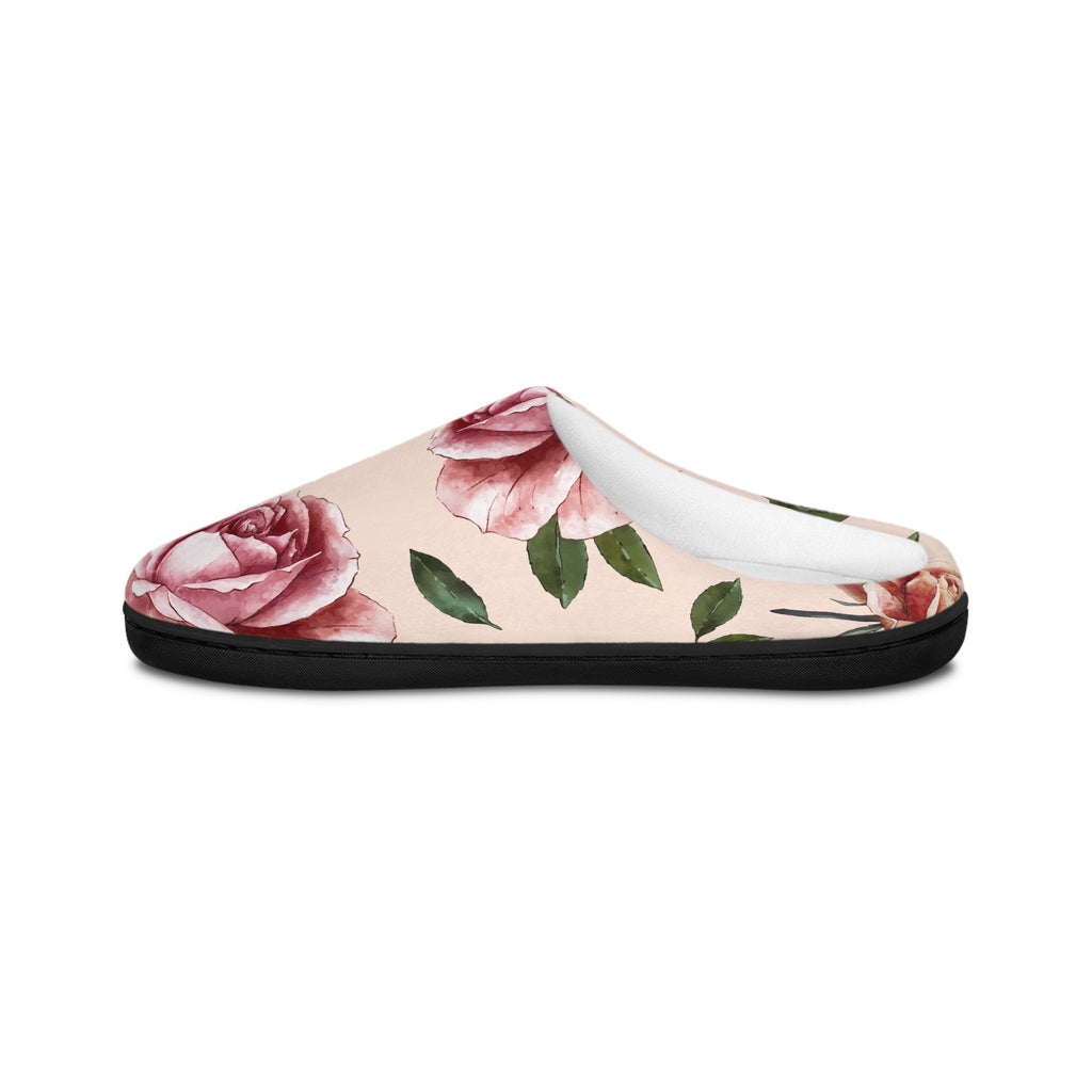 Cozy Floral Women&#039;s Indoor Slippers - Perfect for Relaxation Stylish & Comfortable Women's Footwear