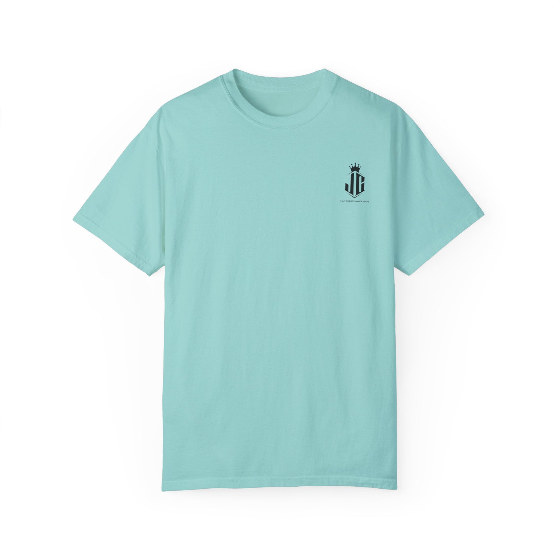 Unisex Garment-Dyed T-Shirt - Jesus Christ King of Kings Design Jesus Christ King of Kings T-Shirt | Faith-Based Unisex Apparel