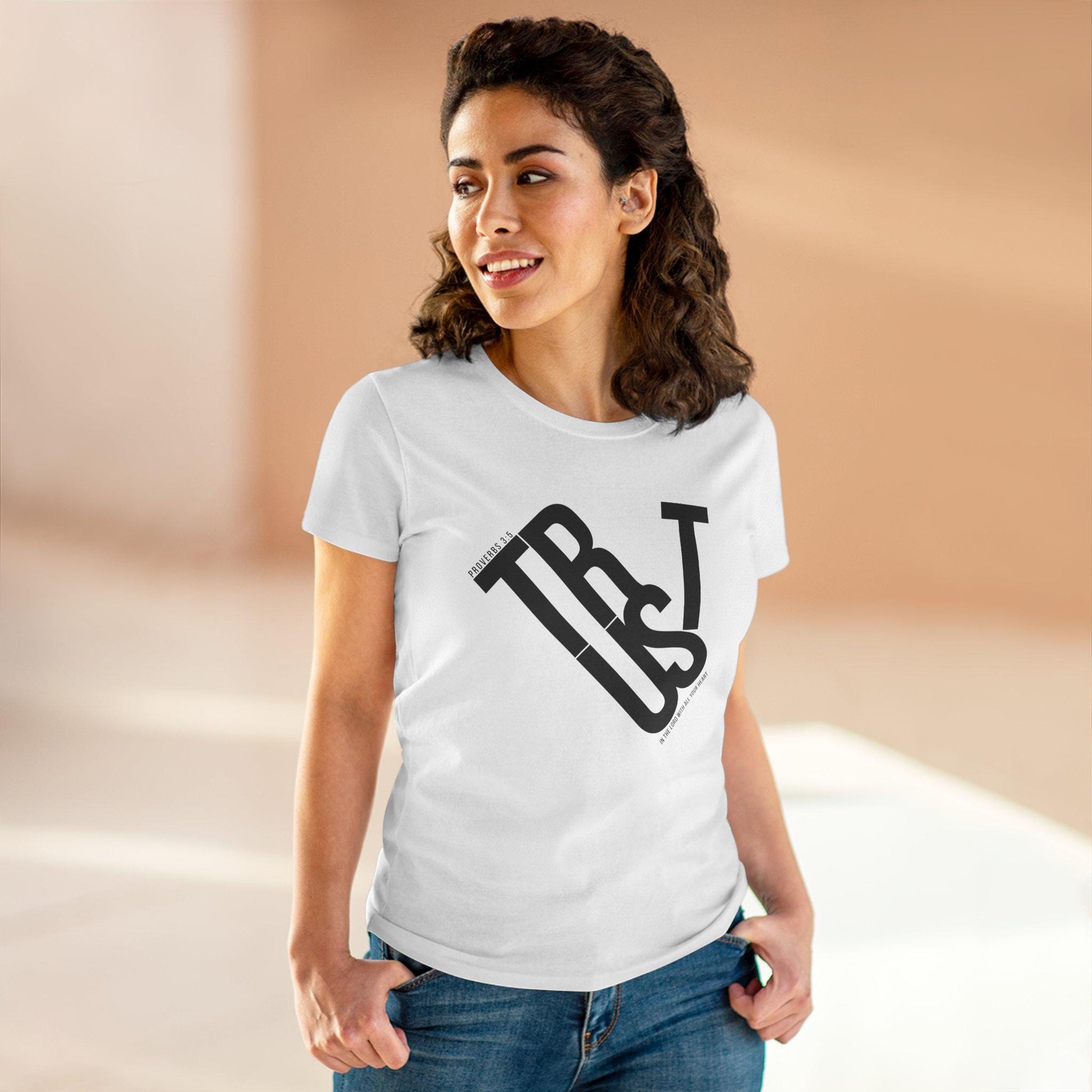 Inspirational T-Shirt For Women Bible Verse Graphic Cotton Tee For Christian Women Clothing Faith-inspired fashion Shirt Gift