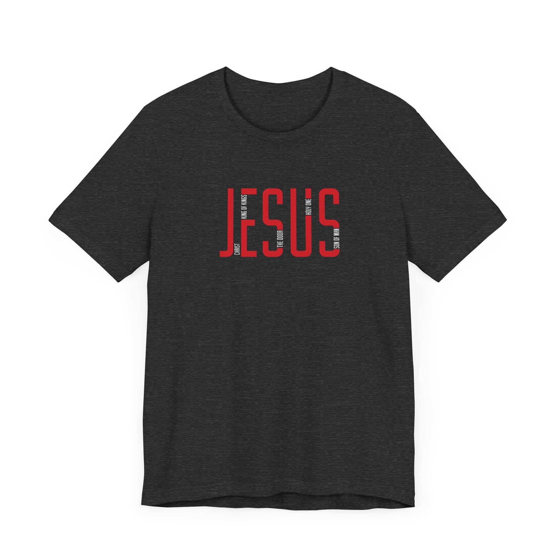 Unisex Jesus Graphic Tee Faith-Inspired Short Sleeve T-Shirt for Religious apparel Christian Mom Dad or Gift