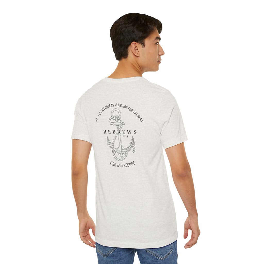 Christian Shirt Bible Verse T-Shirt Religious Outfit Christian Jesus Shirt Religious Gift Shirt Nautical Tee Chirstian Apparel Gift Christian Clothing Tee