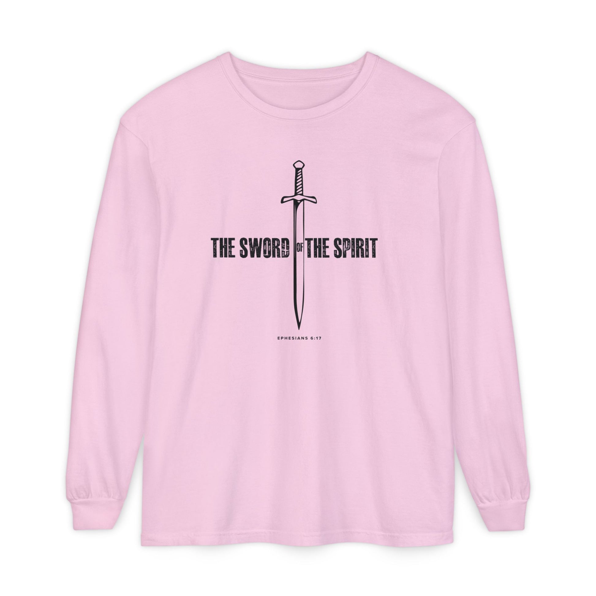 Christian Long Sleeve TShirt For Christian Mom Dad  For Christian Men Christian Shirt, Bible Verse T-Shirt, Religious Outfit, Retro Faith T Shirt, Christian Cross Graphic Tees, Jesus Shirt, Religious Gift Shirt Long Sleeve Tee Apparel Bible Verse Ephesian