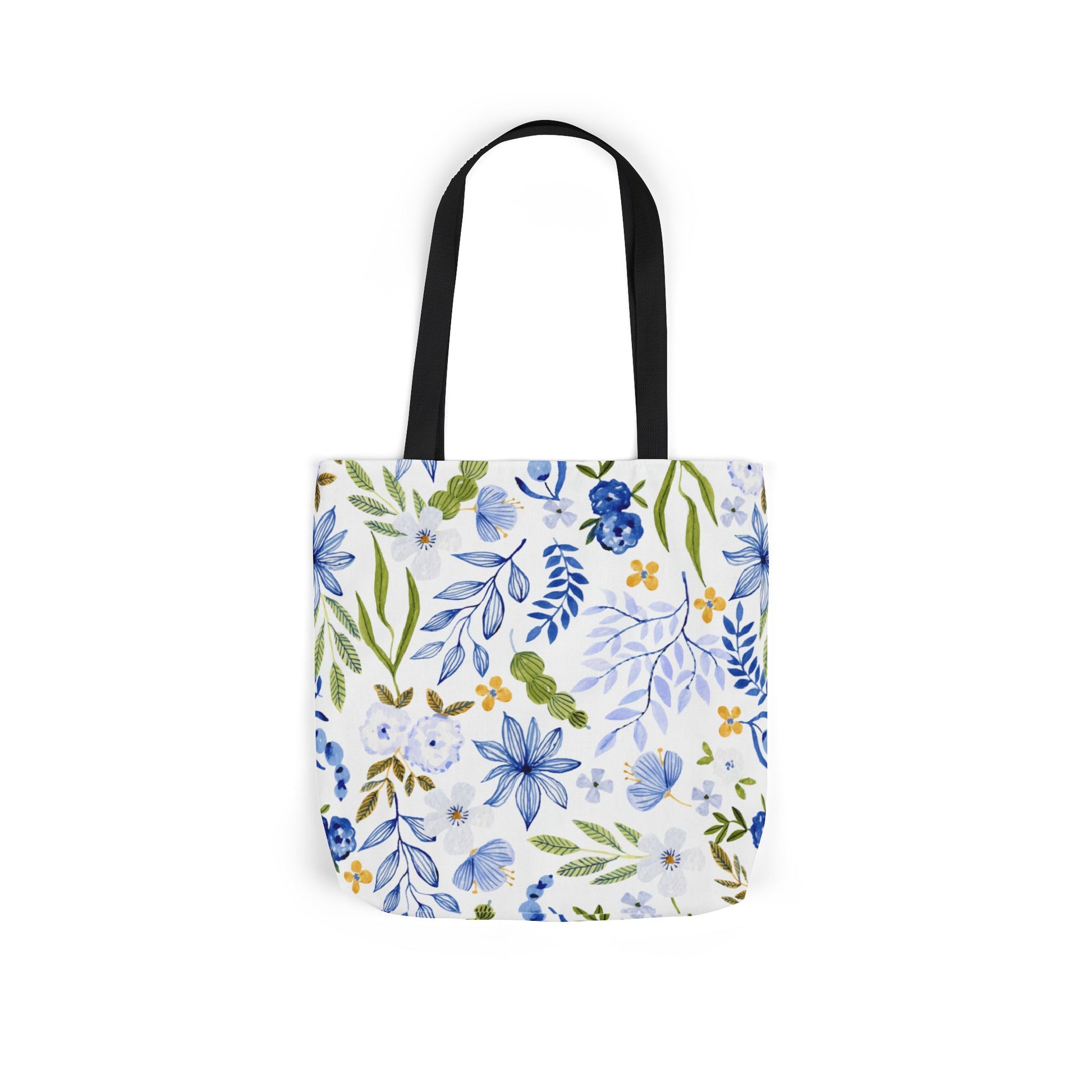 Floral Canvas Tote Bag Flower Handbag, Stylish Beach Tote, Vacation Bag