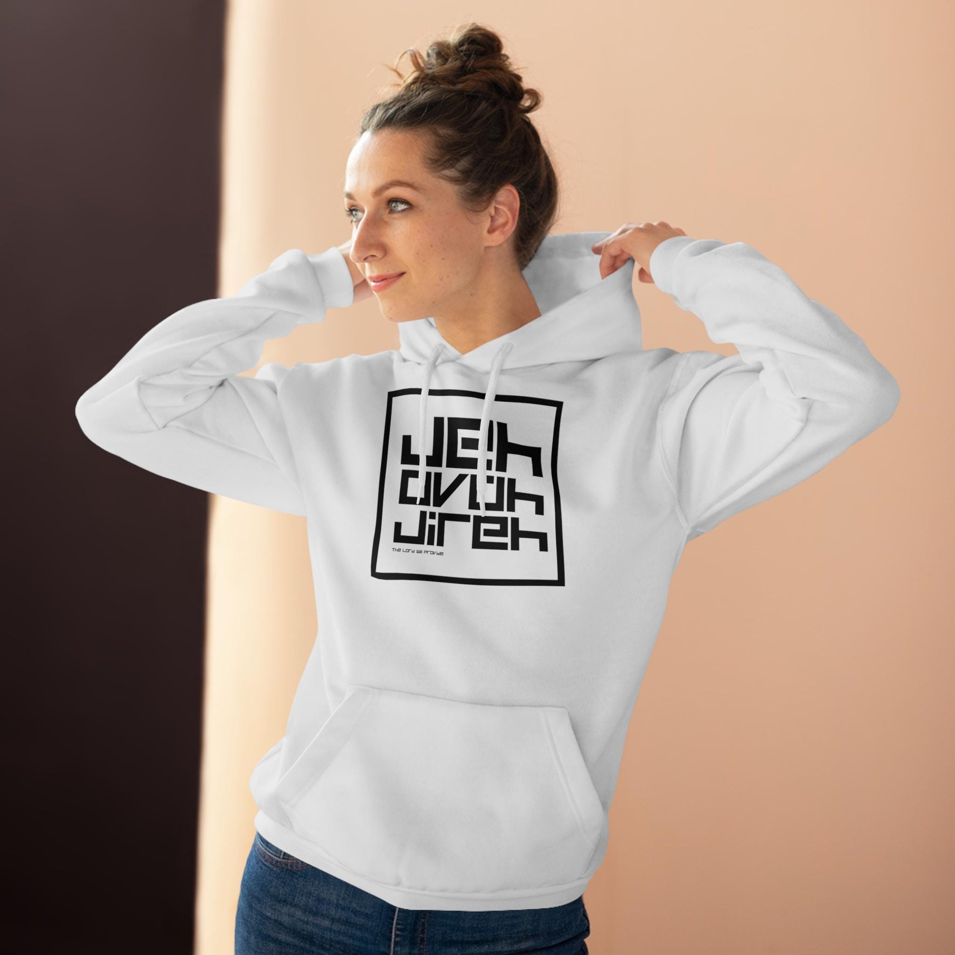 Pullover Hoodie Sweatshirt For Christian Men Women Hooded Sweatshirt Apparel Gift for Christian Clothing Jehovah Jireh Graphic Hoodie