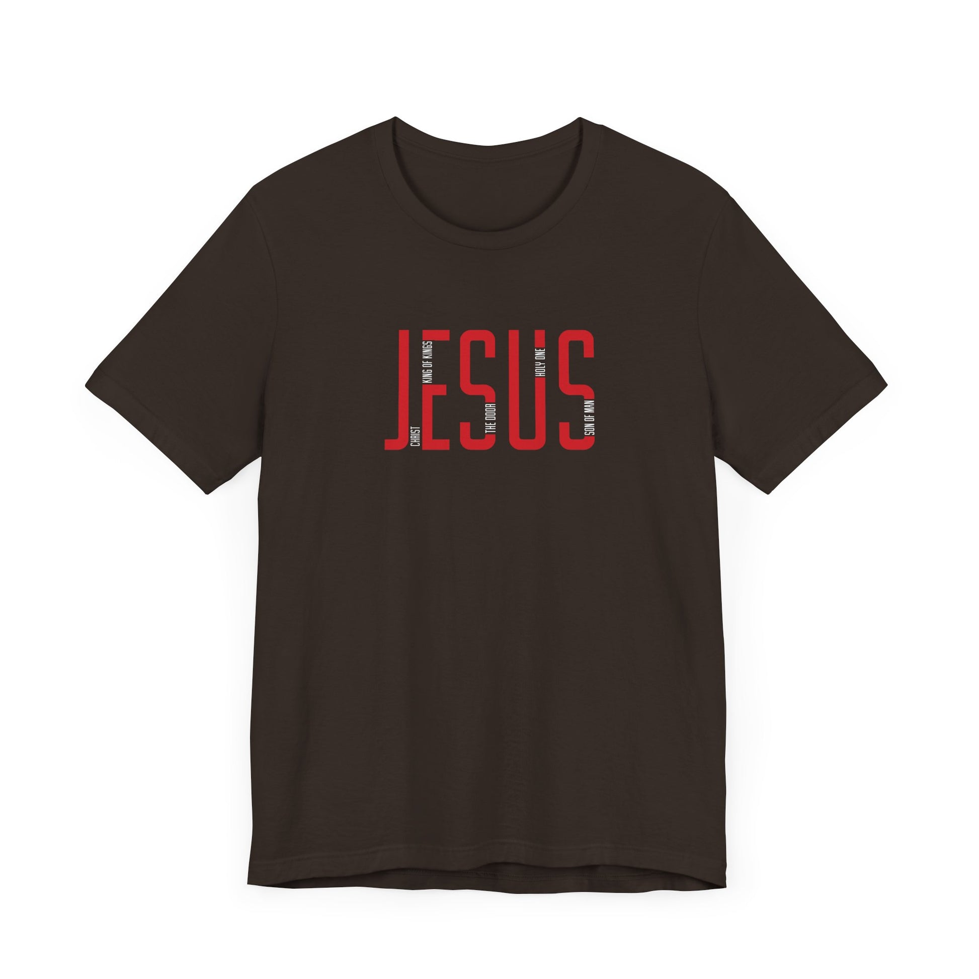 Unisex Jesus Graphic Tee Faith-Inspired Short Sleeve T-Shirt for Religious apparel Christian Mom Dad or Gift
