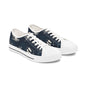 Nautical Print Casual Footwear Sailor's Shoes Ocean-Themed Accessor Gifts for Sea Lovers, Boating Essentials Stylish Women's Low Top Sneakers Trendy Casual Sneakers. Limited stock available.