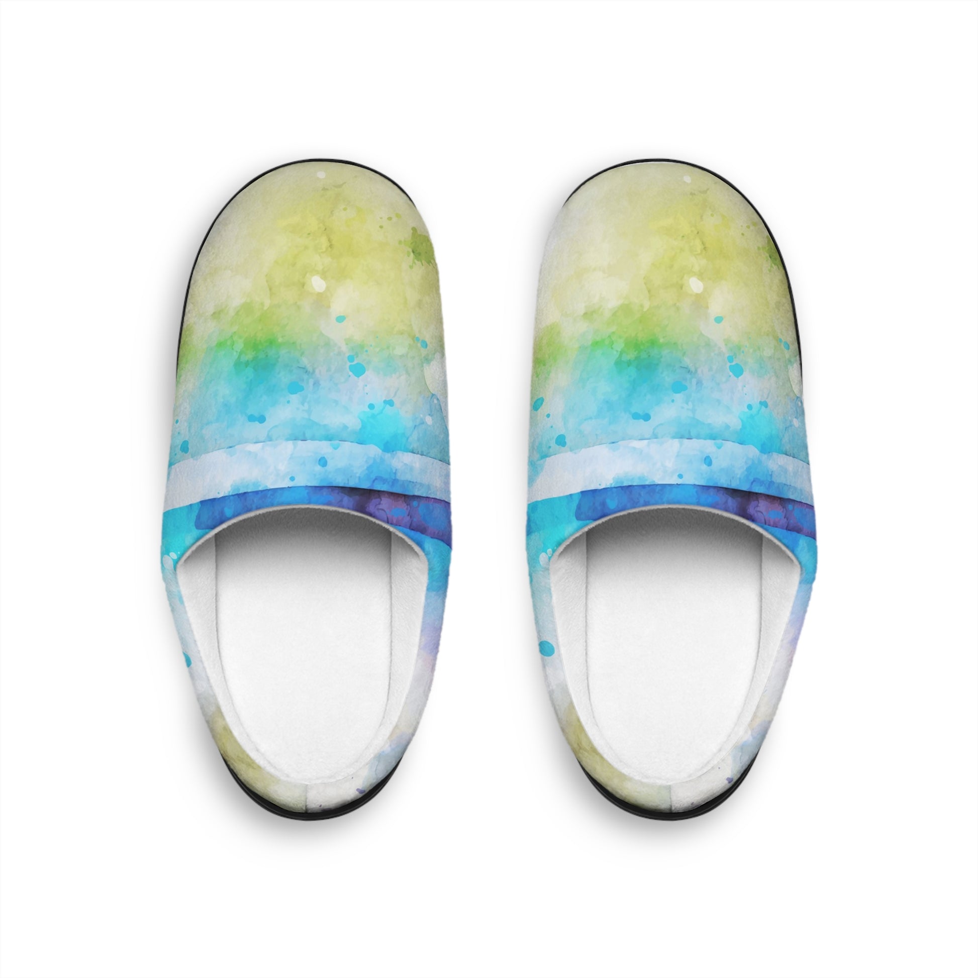 Cozy Watercolor Women's Indoor House Slippers Non-Slip Comfort for Relaxation Stylish & Comfortable Women's Footwear for Gift
