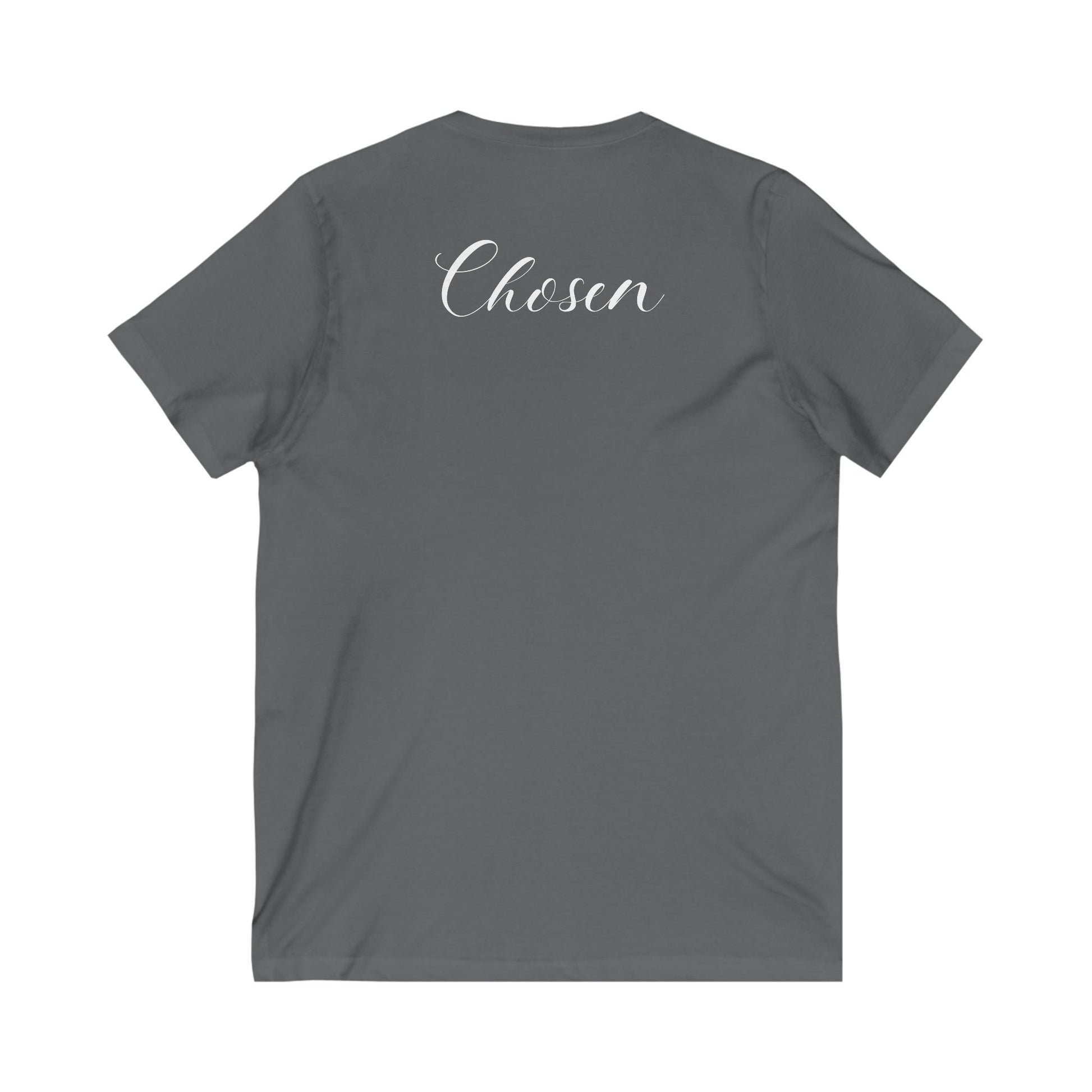 Christian Soft Cotton T-Shirt For Christian Women Gift Shirt V Neck Tee For Mom Gift Apparel Tee Chosen Tee