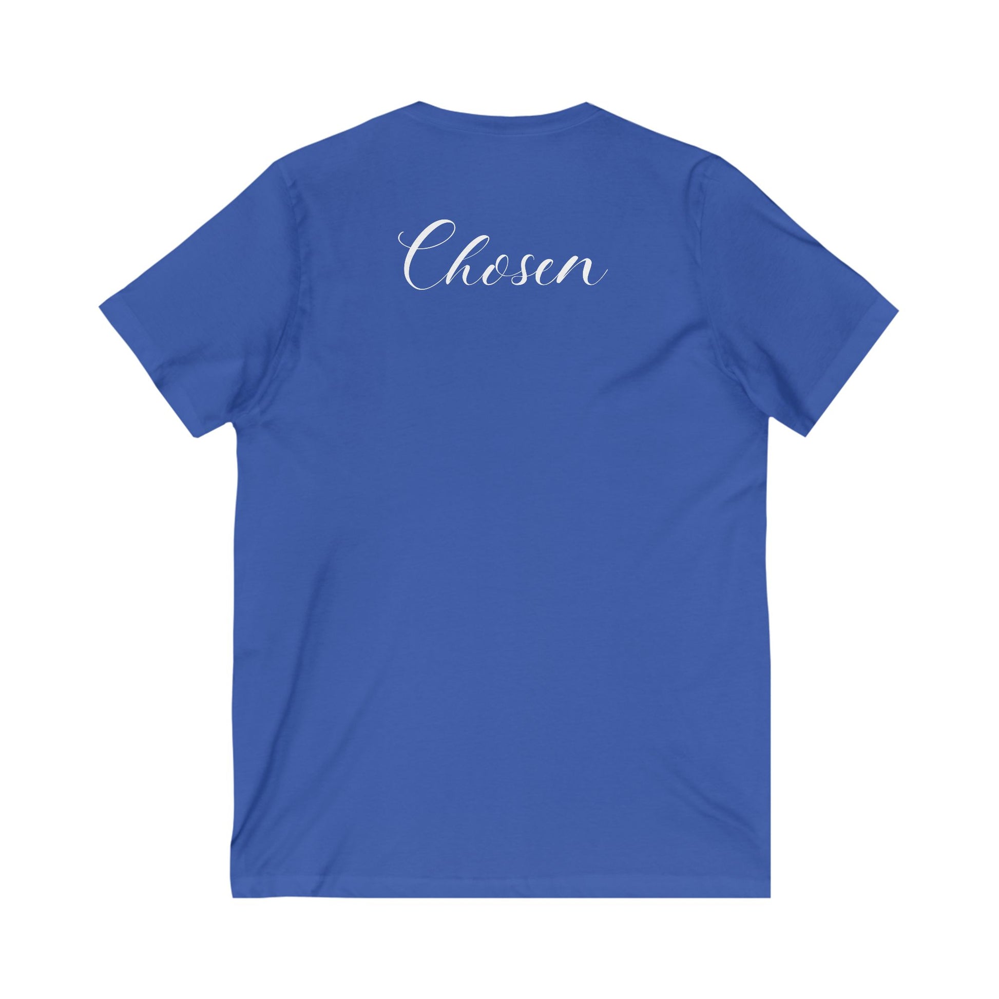 Christian Soft Cotton T-Shirt For Christian Women Gift Shirt V Neck Tee For Mom Gift Apparel Tee Chosen Tee