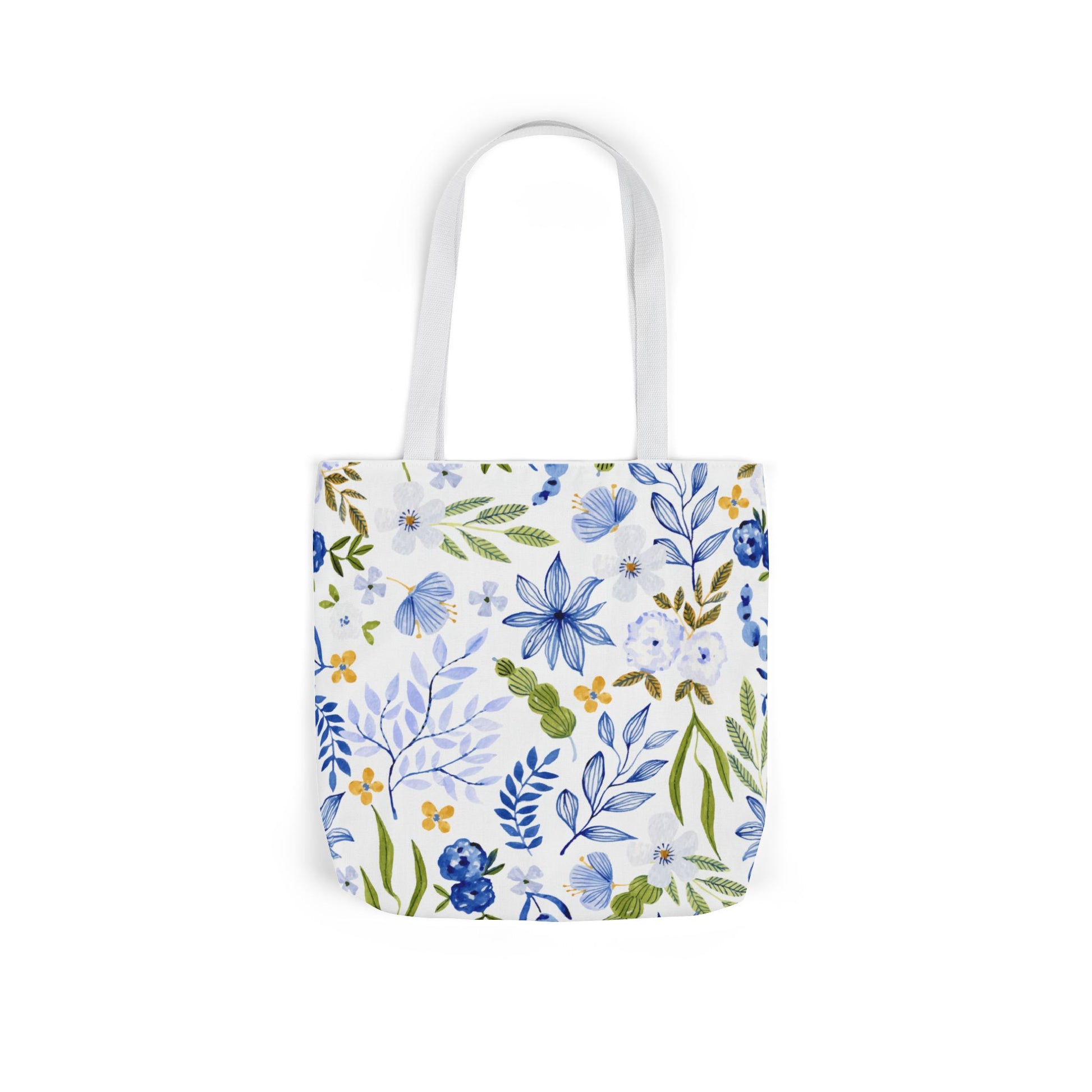 Floral Canvas Tote Bag Flower Handbag, Stylish Beach Tote, Vacation Bag