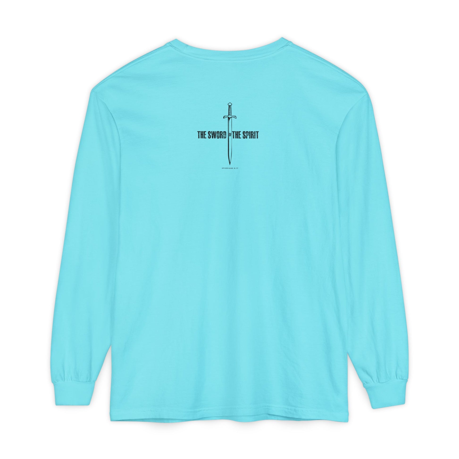 Christian Long Sleeve TShirt For Christian Mom Dad  For Christian Men Christian Shirt, Bible Verse T-Shirt, Religious Outfit, Retro Faith T Shirt, Christian Cross Graphic Tees, Jesus Shirt, Religious Gift Shirt Long Sleeve Tee Apparel Bible Verse Ephesian