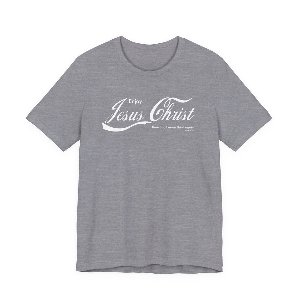 Christian Unisex Tshirt Jesus Christ graphic Tee for Her Him for Gift Womens tee