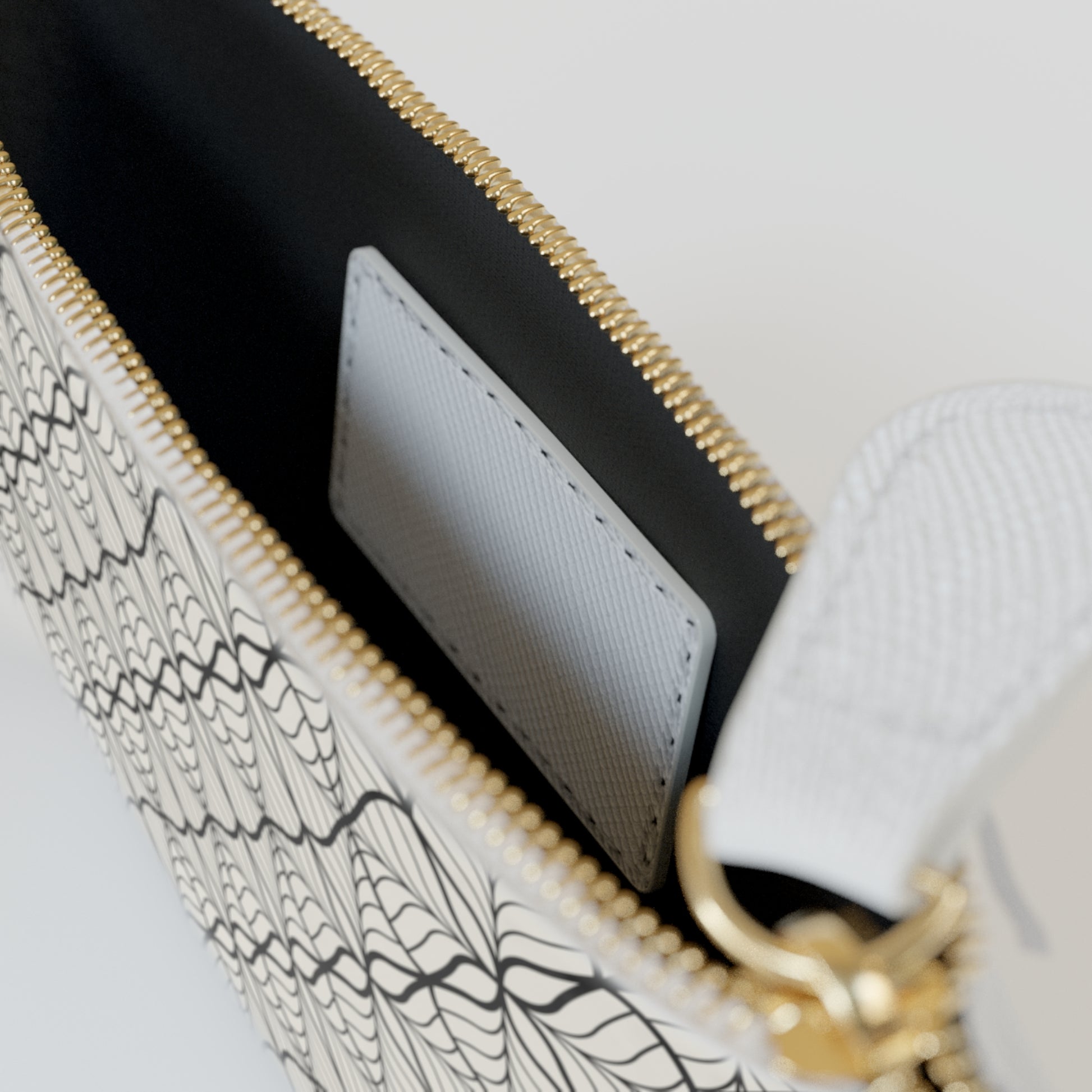 Elegant Mini Clutch Bag, Chic Makeup Pouch, Stylish Evening Purse, Travel Essential, Floral Print Accessory