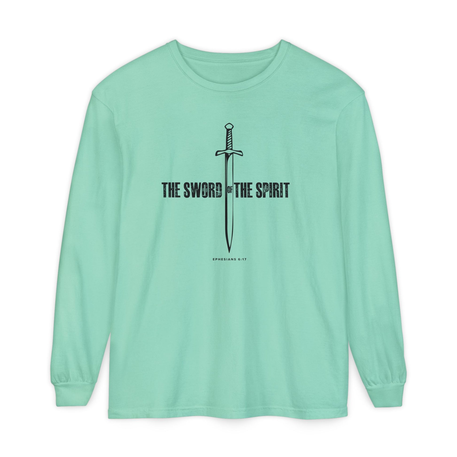Christian Long Sleeve TShirt For Christian Mom Dad  For Christian Men Christian Shirt, Bible Verse T-Shirt, Religious Outfit, Retro Faith T Shirt, Christian Cross Graphic Tees, Jesus Shirt, Religious Gift Shirt Long Sleeve Tee Apparel Bible Verse Ephesian