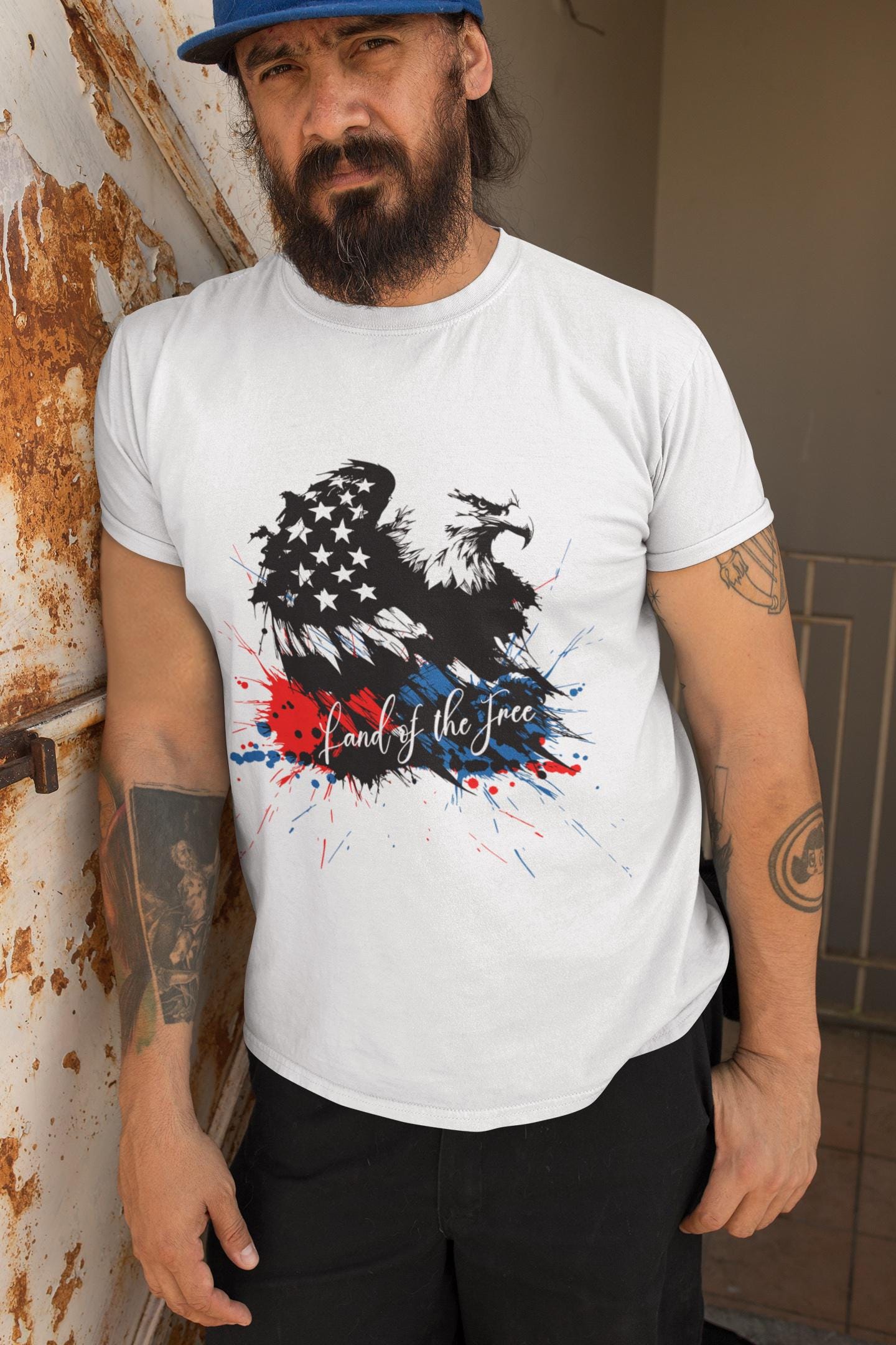 Freedom T-Shirt For Men Women Tee For 4th of July Shirt USA Shirt USA Tee Eagle Tshirt For July 4th Shirt For Independence Day Shirt - A Kingdom Lifestyle