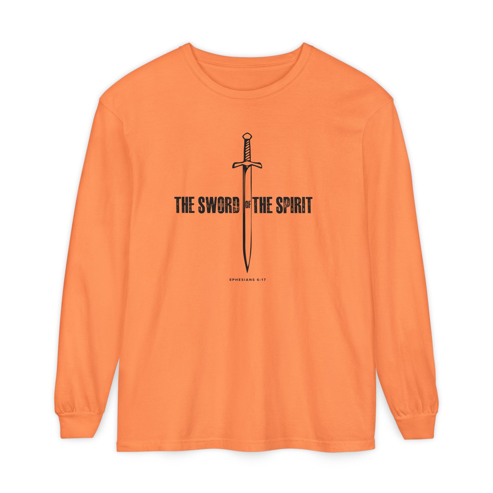 Christian Long Sleeve TShirt For Christian Mom Dad  For Christian Men Christian Shirt, Bible Verse T-Shirt, Religious Outfit, Retro Faith T Shirt, Christian Cross Graphic Tees, Jesus Shirt, Religious Gift Shirt Long Sleeve Tee Apparel Bible Verse Ephesian