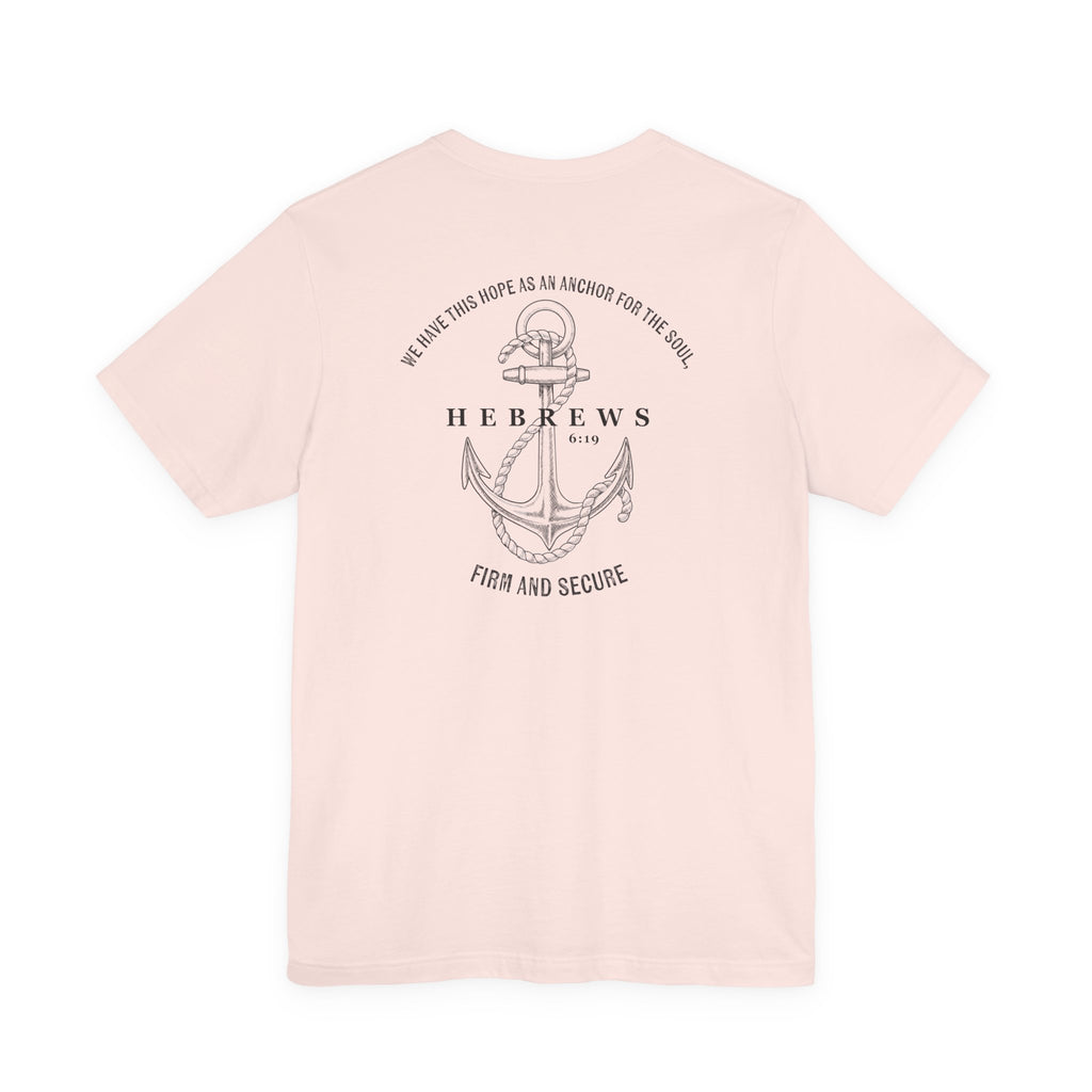 Christian Shirt Bible Verse T-Shirt Religious Outfit Christian Jesus Shirt Religious Gift Shirt Nautical Tee Chirstian Apparel Gift Christian Clothing Tee