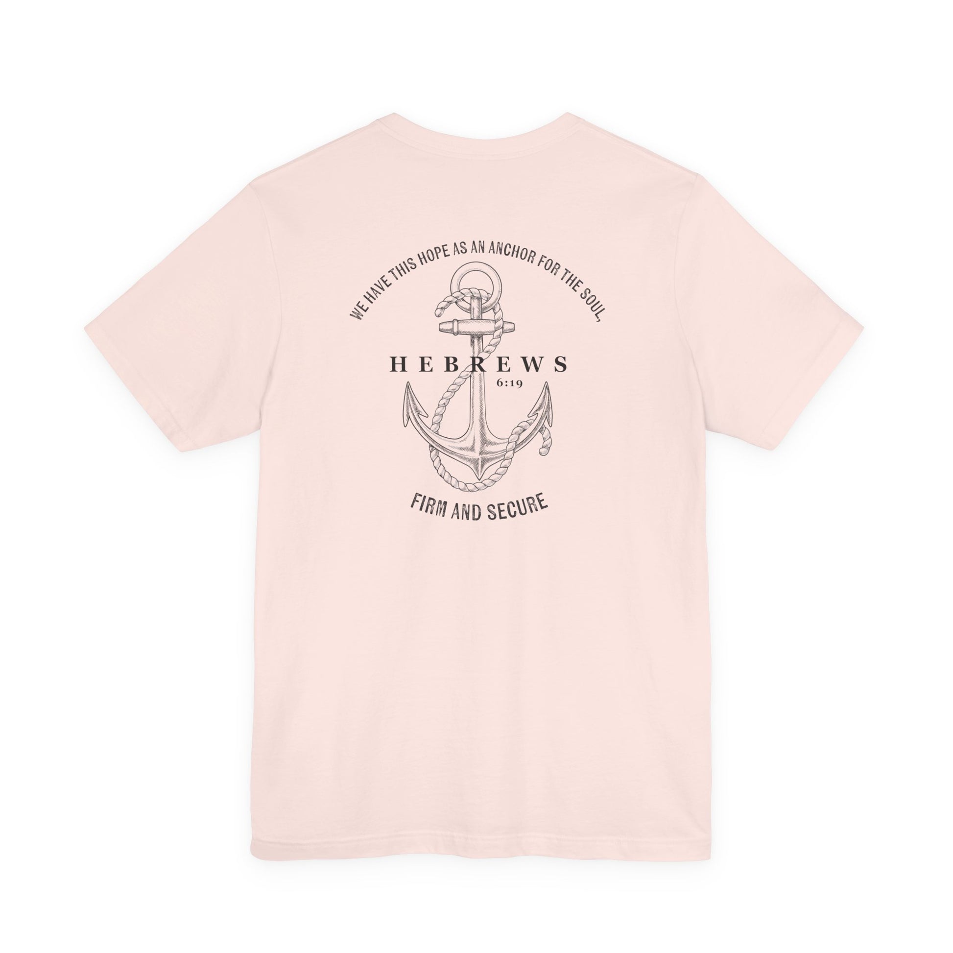 Christian Shirt Bible Verse T-Shirt Religious Outfit Christian Jesus Shirt Religious Gift Shirt Nautical Tee Chirstian Apparel Gift Christian Clothing Tee