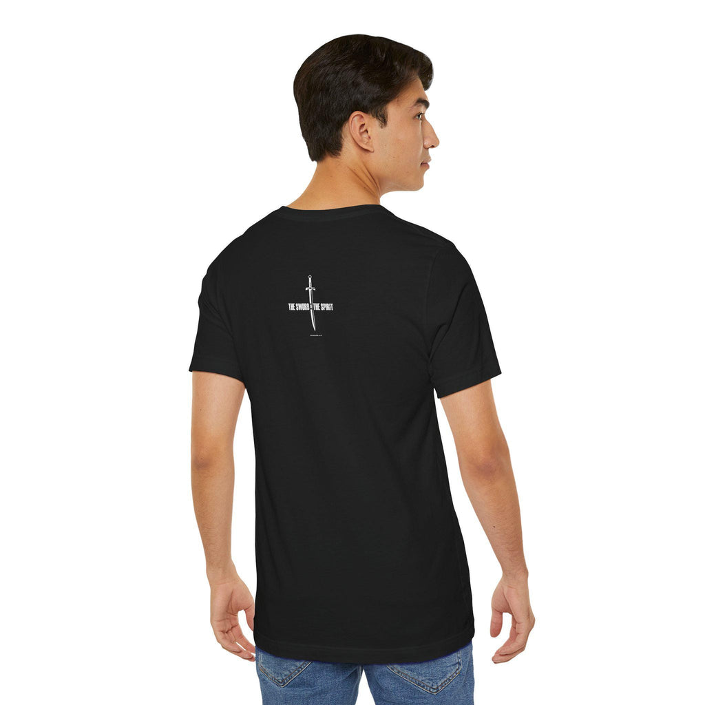 Christian Tshirt For Christian Men Women Short Sleeve Tee, Christian Apparel Bible Verse The Sword of the Spirit Scripture Graphic Tee