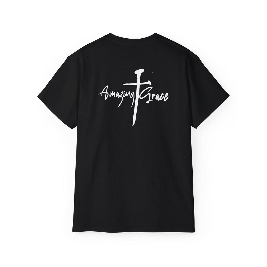 Christian Tshirt Christian Men Women Gift Cotton Tee Apparel T-Shirt Amazing Grace Tee