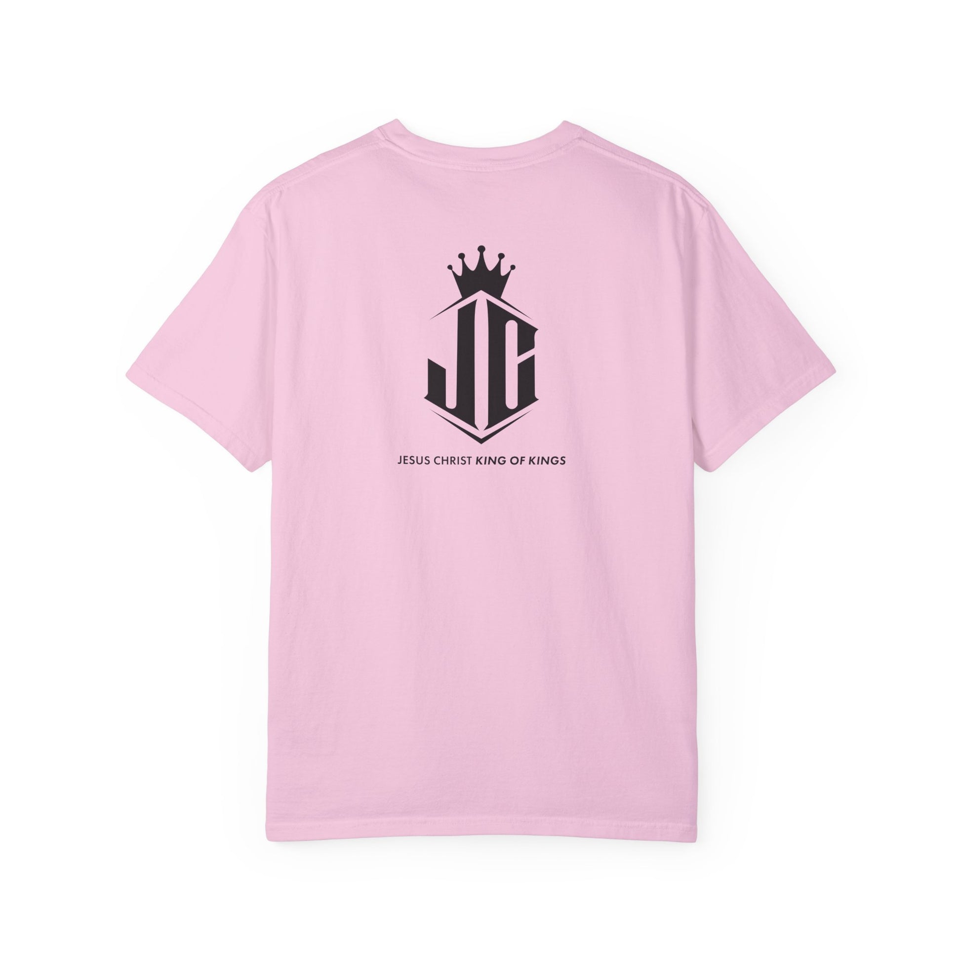 Unisex Garment-Dyed T-Shirt - Jesus Christ King of Kings Design Jesus Christ King of Kings T-Shirt | Faith-Based Unisex Apparel