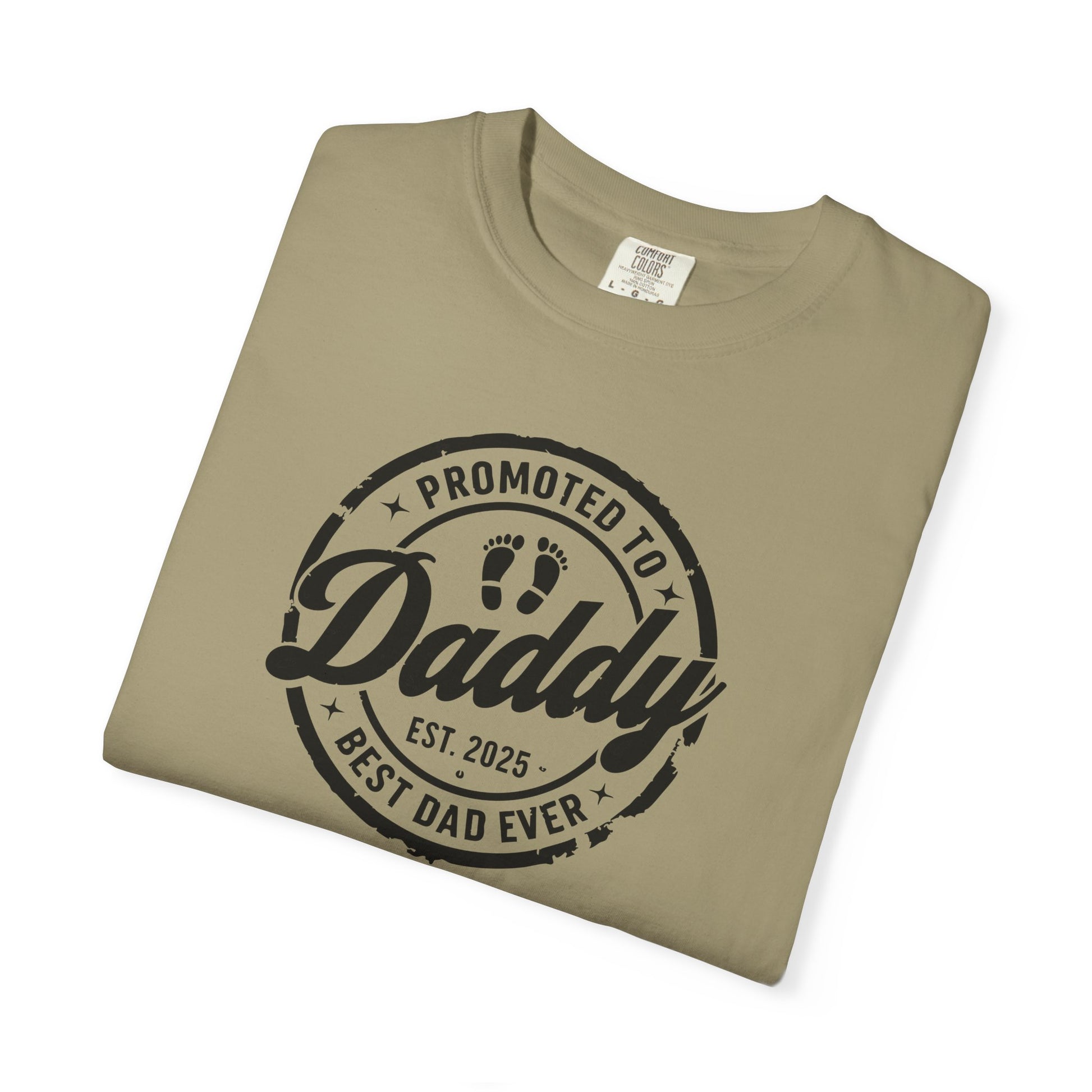 Daddy T-shirt, Best Dad Ever Gift, Unisex Tee for Fathers Day, Daddy Shirt, New Dad Apparel, Baby Announcement Shirt
