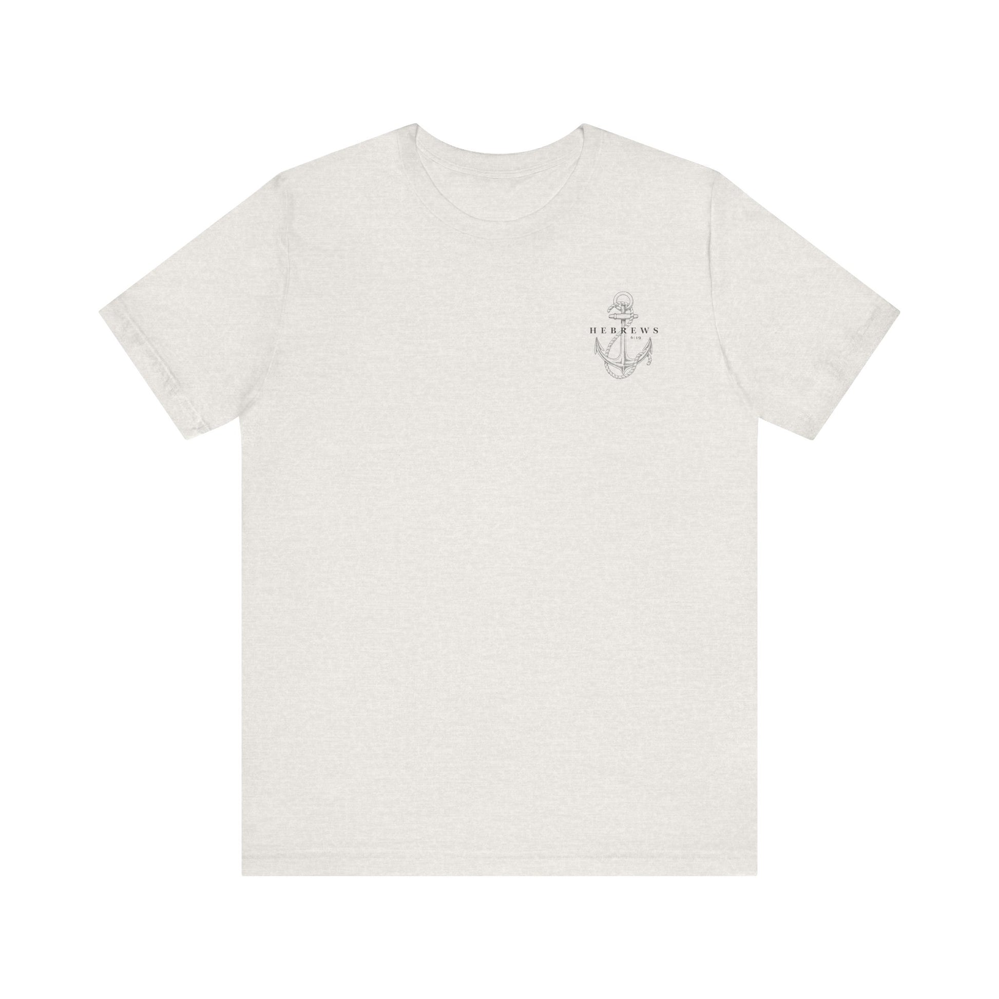 Christian Shirt Bible Verse T-Shirt Religious Outfit Christian Jesus Shirt Religious Gift Shirt Nautical Tee Chirstian Apparel Gift Christian Clothing Tee