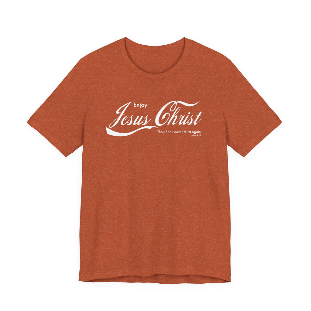 Christian Unisex Tshirt Jesus Christ graphic Tee for Her Him for Gift Womens tee