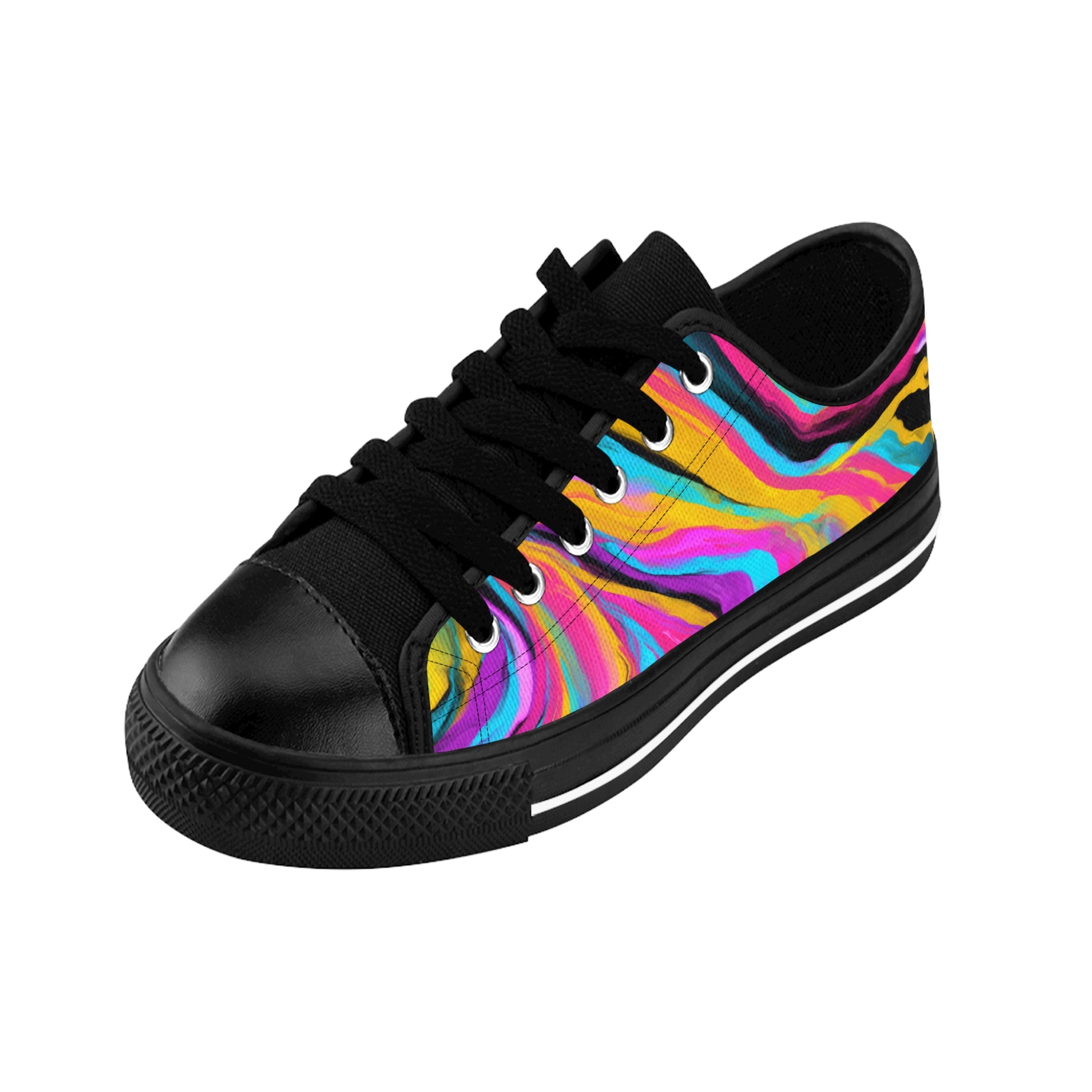 Vibrant Womens Sneakers Colorful Casual Footwear for Every Occasion, Trendy, Artistic, Gift for Her, Summer Shoes