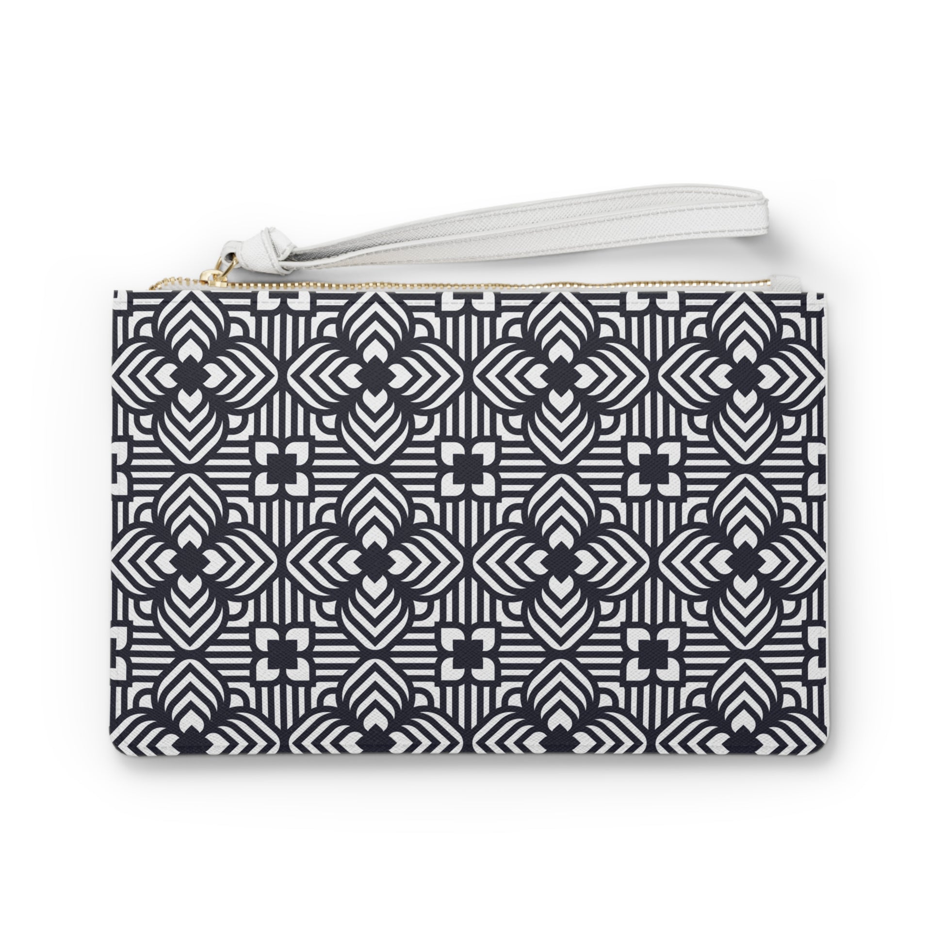 Black White Clutch Bag Gift For Her Cosmetic Bag.Designer Bag For Gift For Her Clutch Bag Gift For Birthday Coin Purse Best Friend Gift