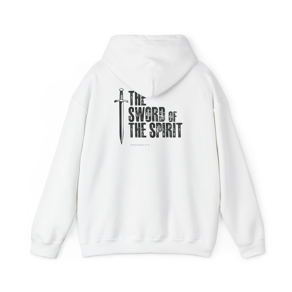 Christian Sweatshirt For Christian Men Women Mom Dad Christian Shirt Bible Verse The Sword of Spirit Scripture Hooded Sweatshirt Apparel